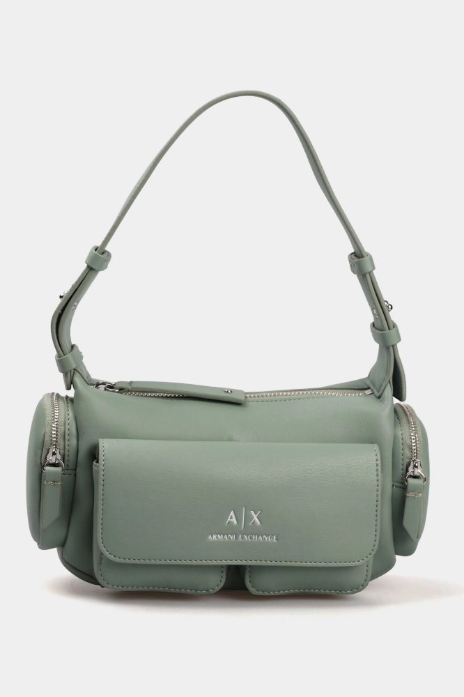 Платье Armani Exchange Вискоза Коричневый