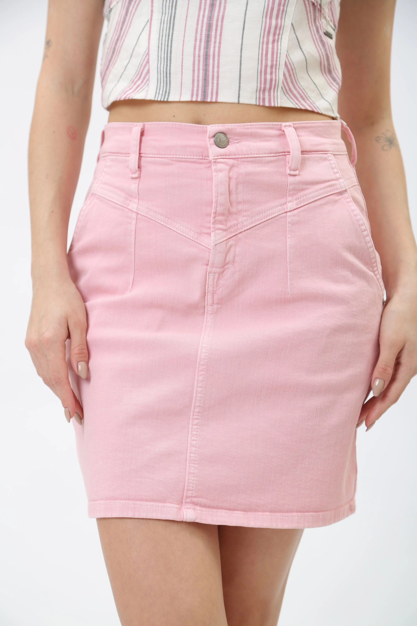 PL901117 юбка джинсовая pepe jeans 