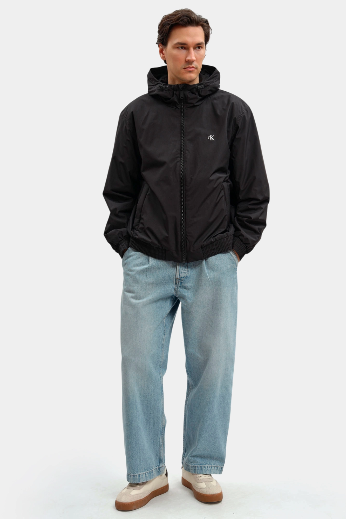 LV04RE516G Ветровка Calvin Klein Jeans Черный
