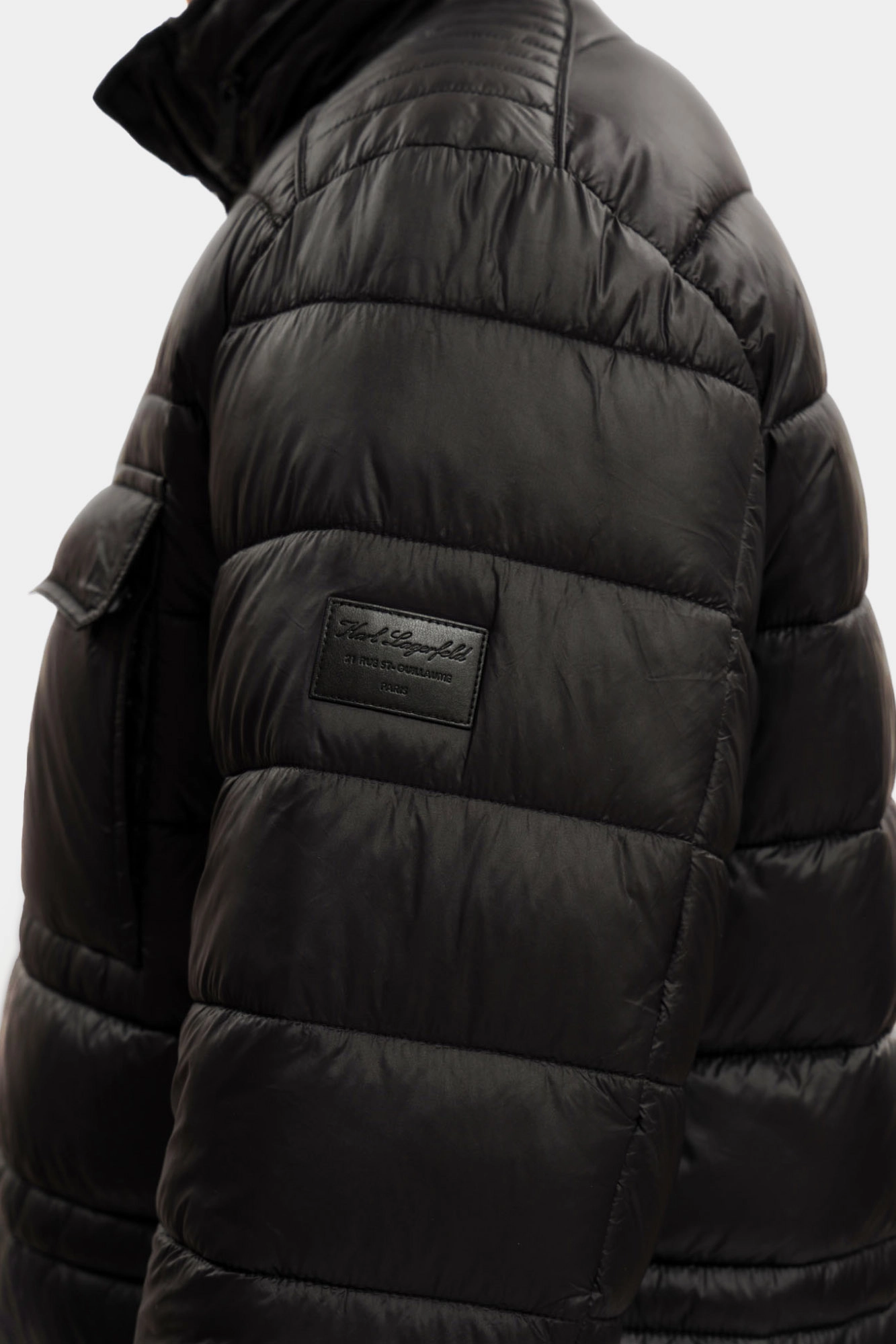 553590_505025 Куртка пуховая Karl Lagerfeld Черный