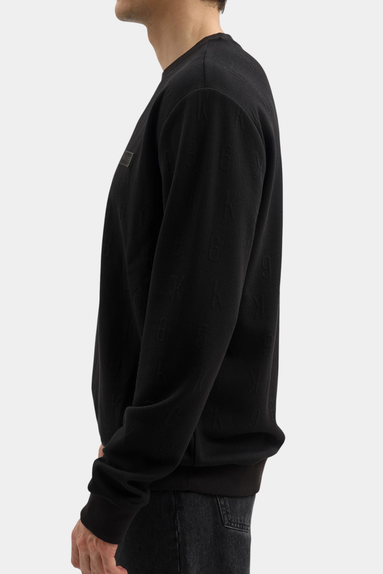 BMF0999 Свитшот Bikkembergs Черный