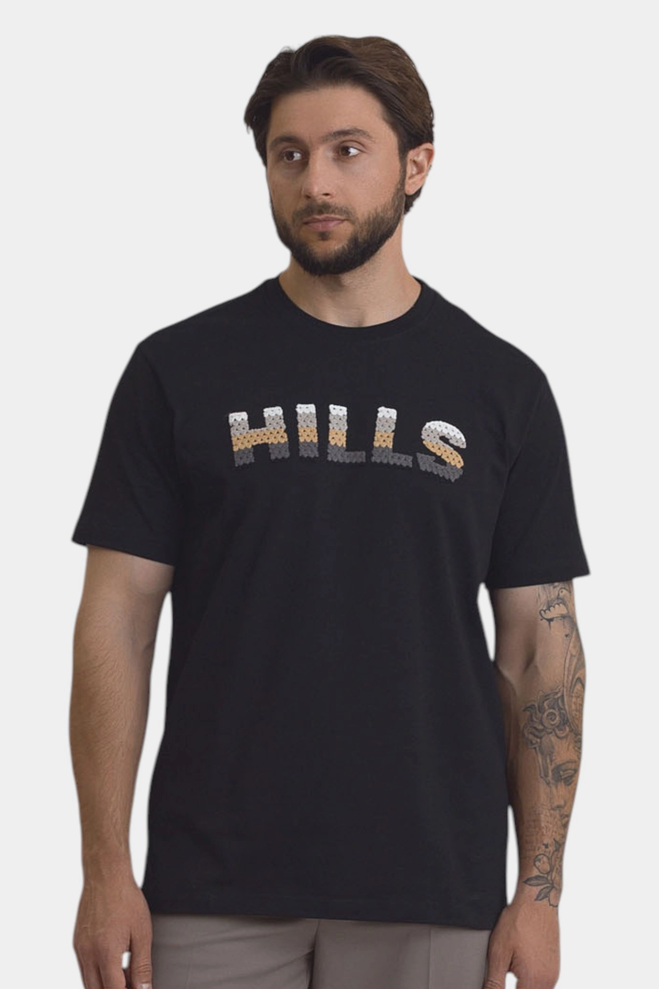 M-252-KB-U-T022 Футболка The Hills Черный