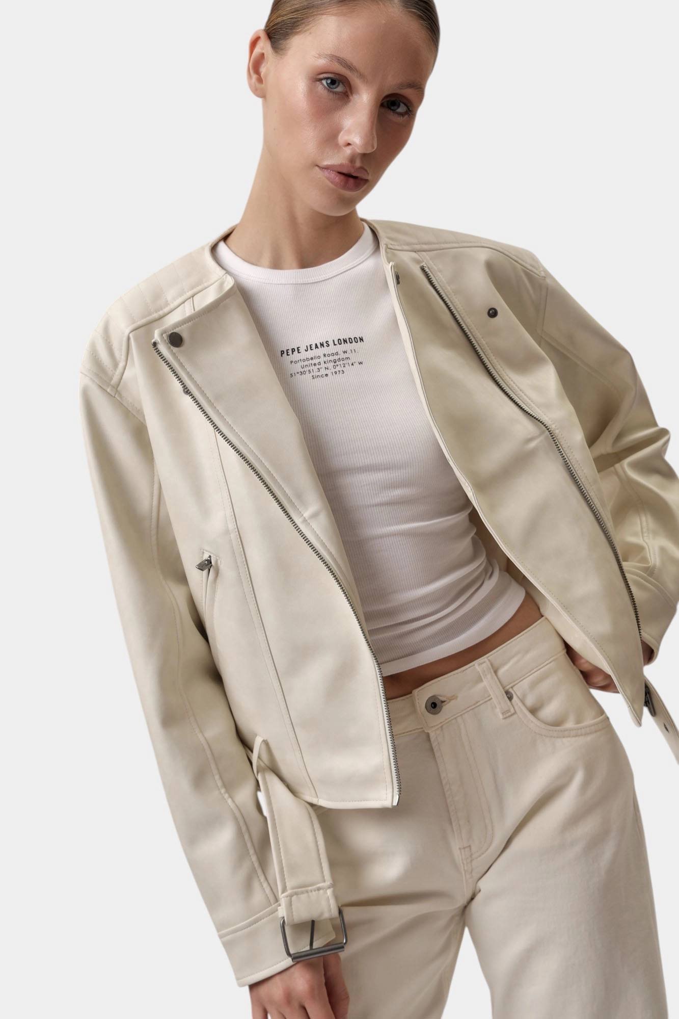 PL402548 куртка экокожа pepe jeans 