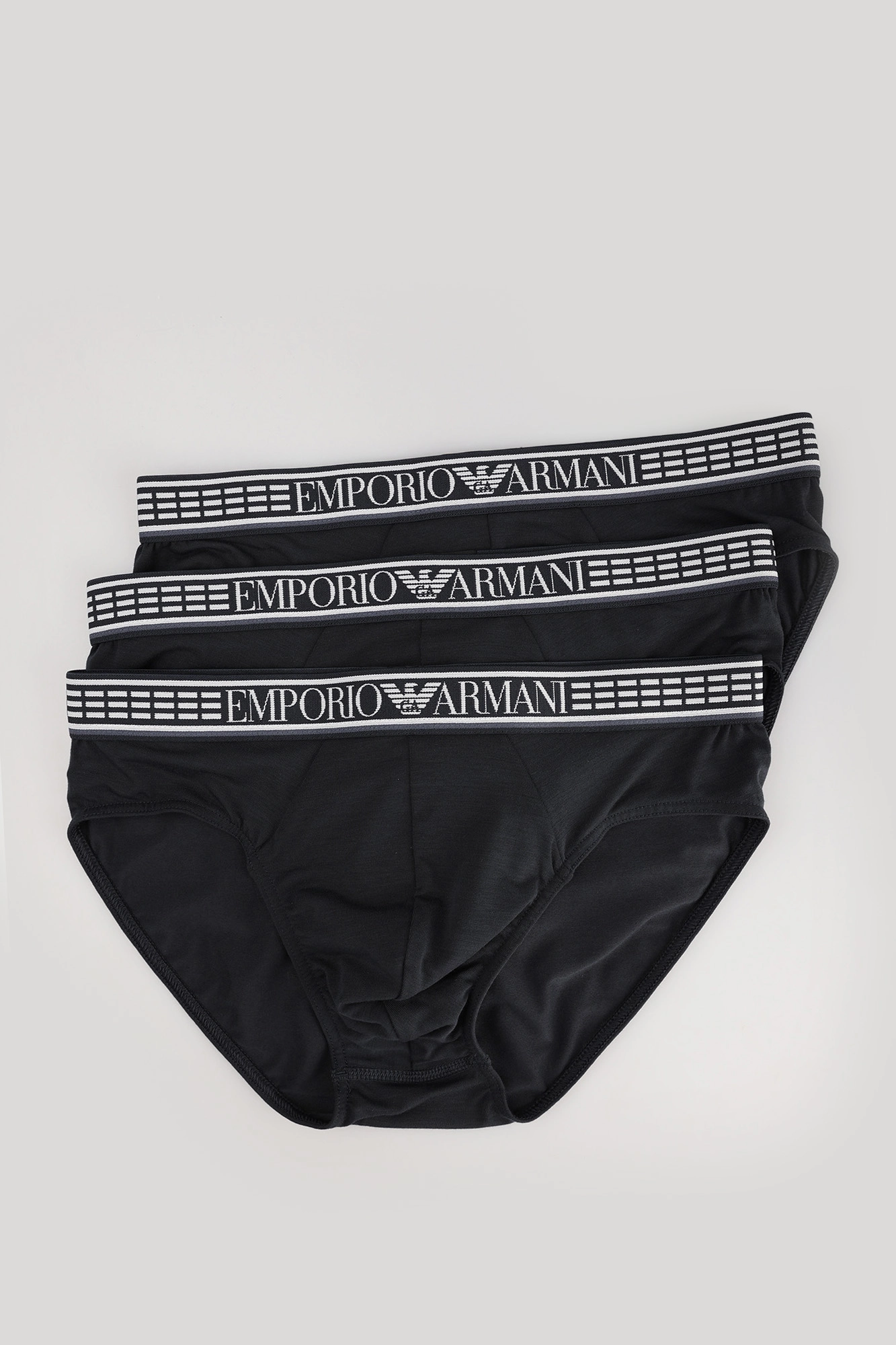 111734_2R728 Комплект трусов 3 шт. Emporio Armani Синий