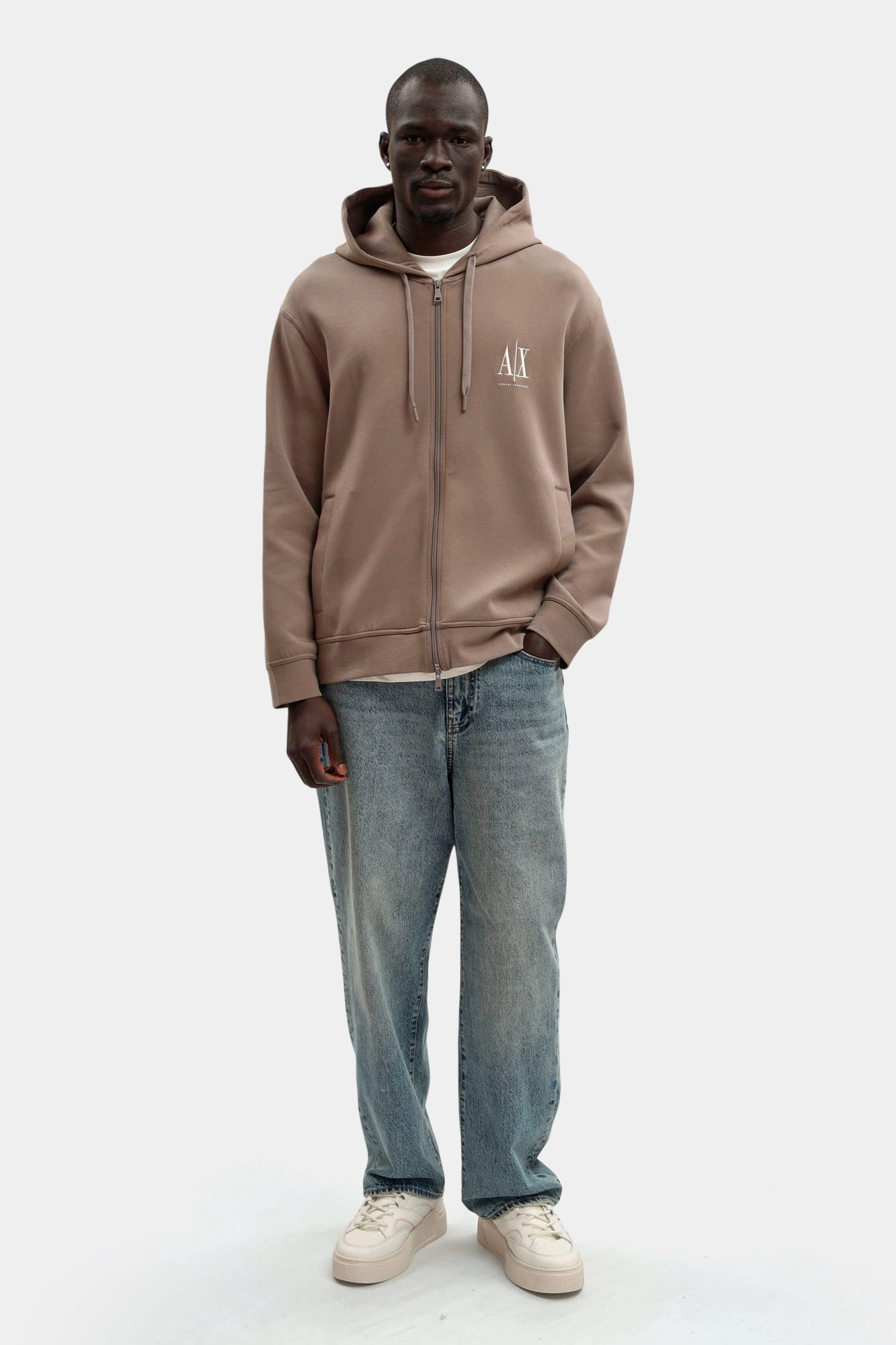 XM000371_AF10818 Толстовка Armani Exchange Коричневый