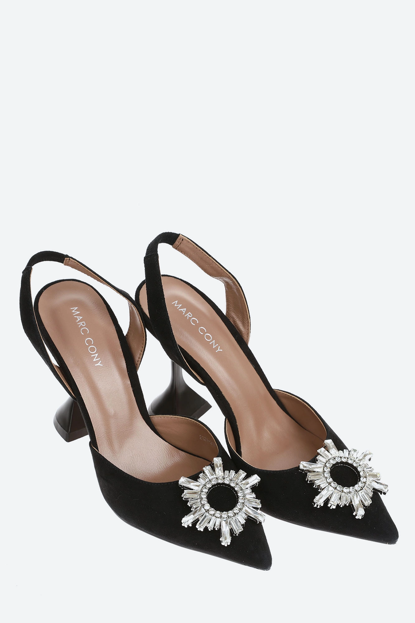 2121-219-35 Босоножки на каблуке Marc Cony Черный