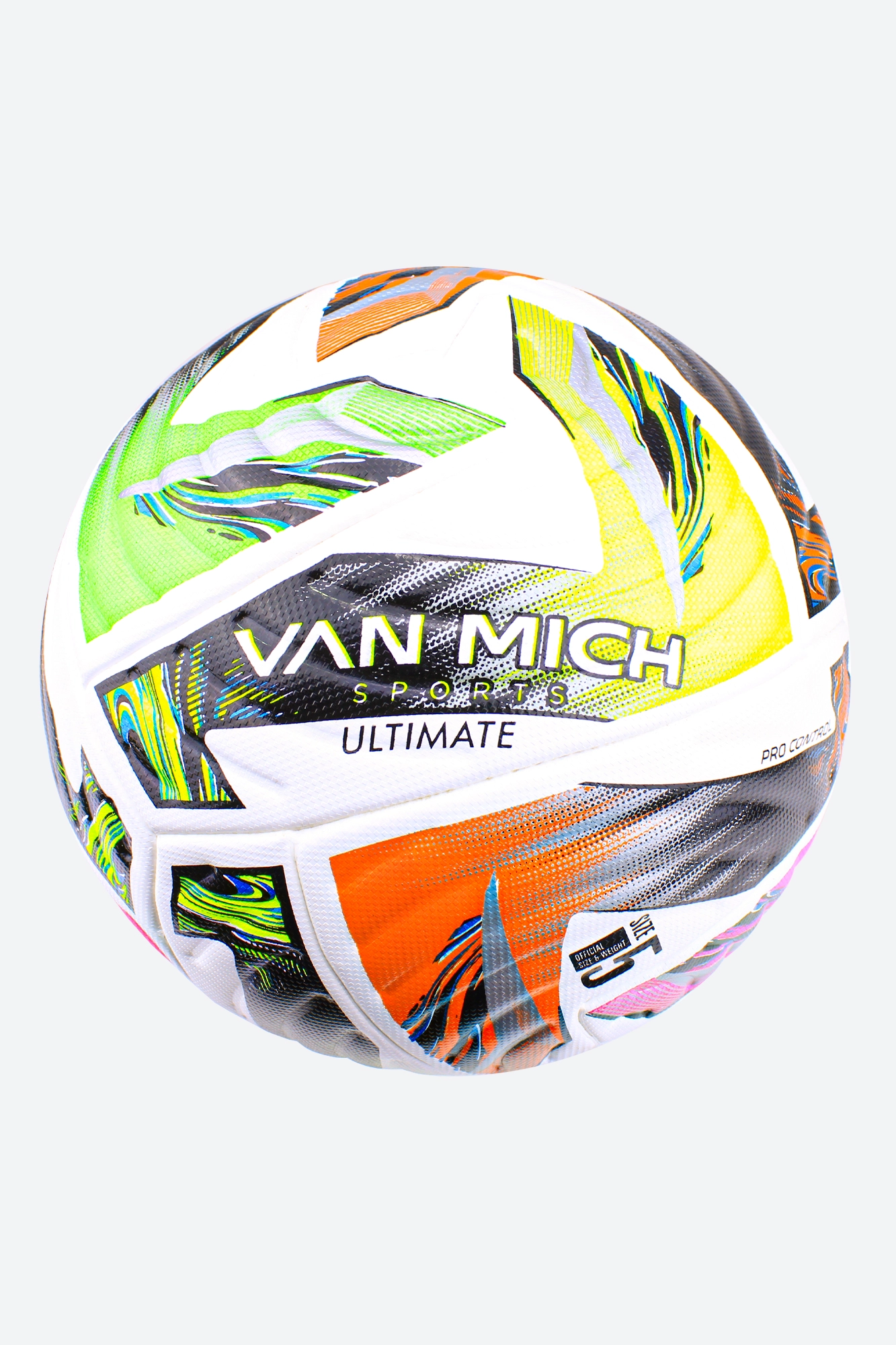 F_B_VM Мяч футбольный Van Mich Sports Белый