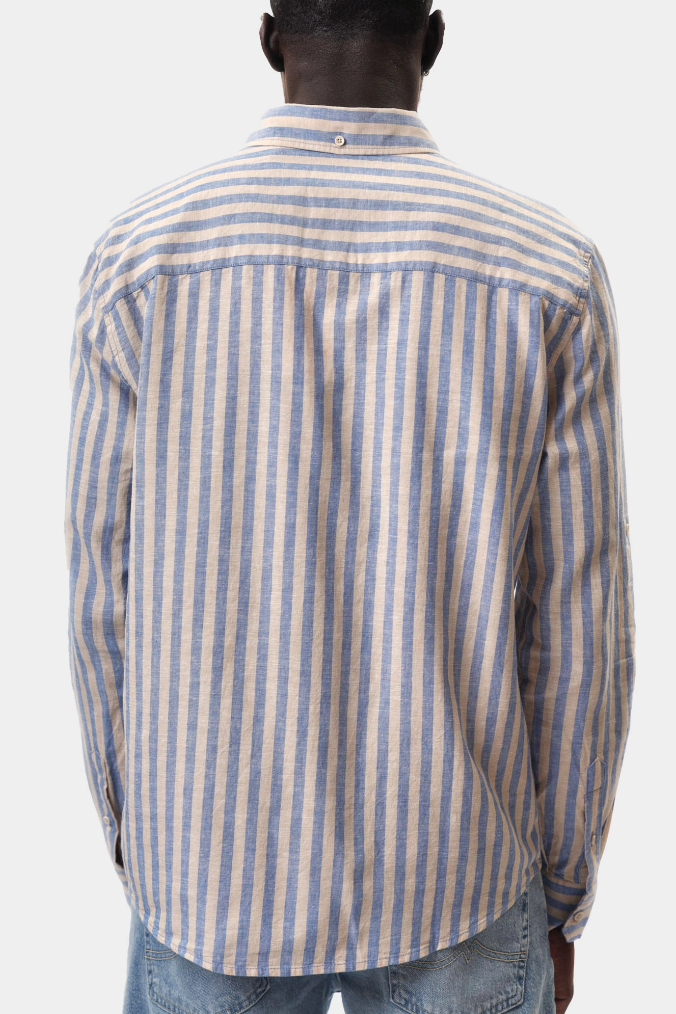 1016249 Рубашка Mustang Синий