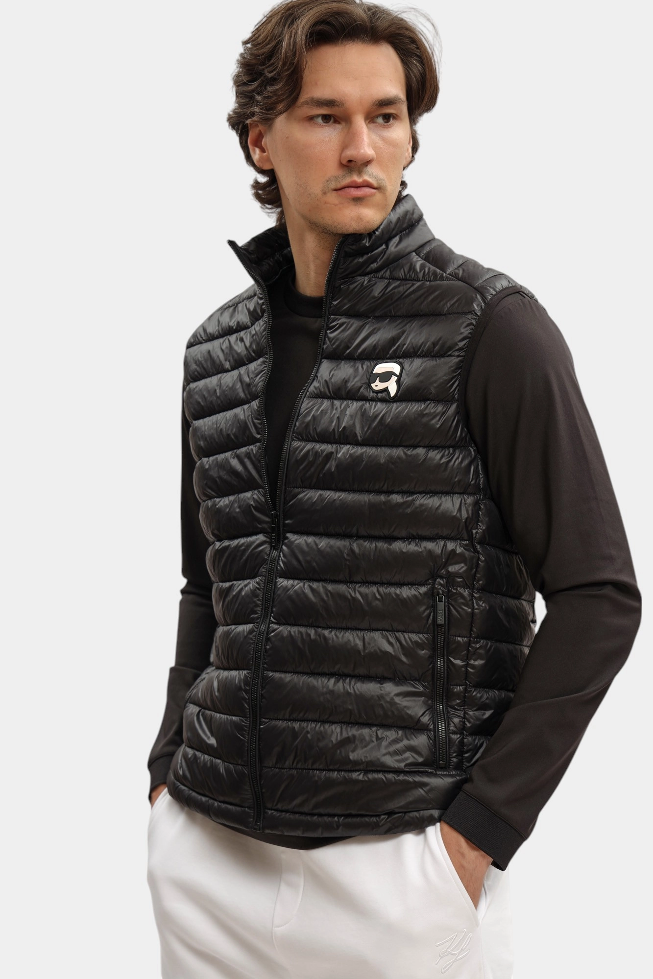 500590_505711 Жилет Karl Lagerfeld Черный