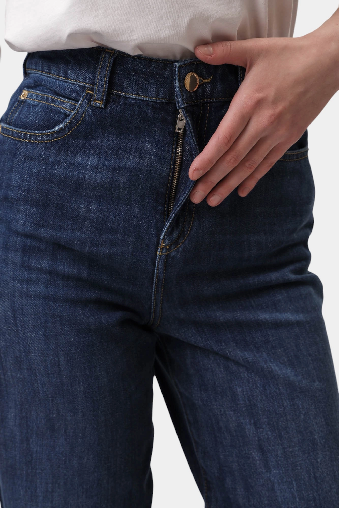 EW000736_AF12676 брюки джинсовые emporio armani 