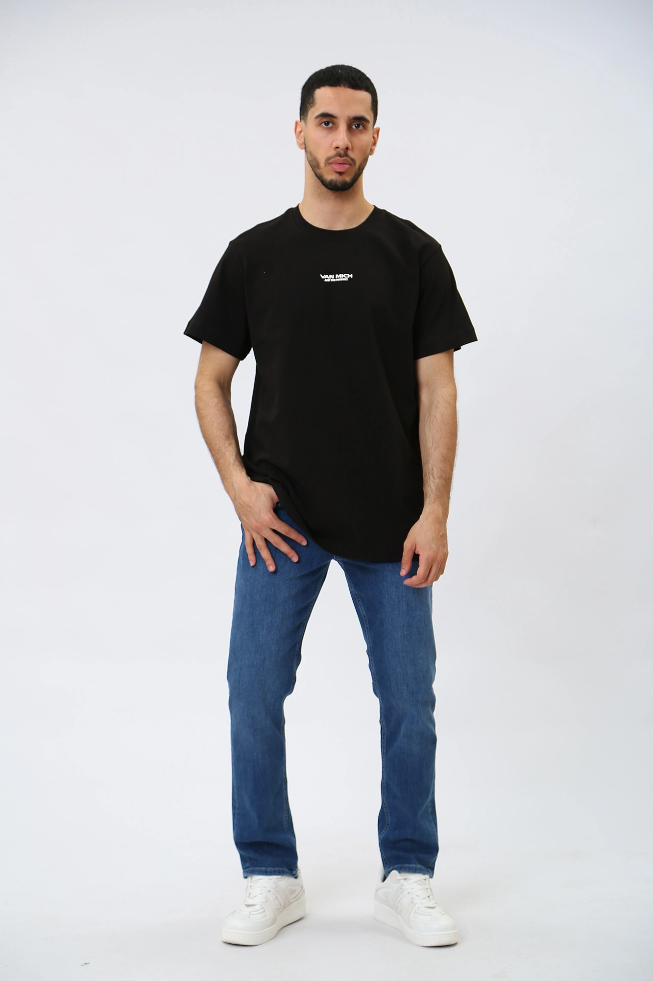 VM-231-33-013 Джинсы Slim Van Mich Синий