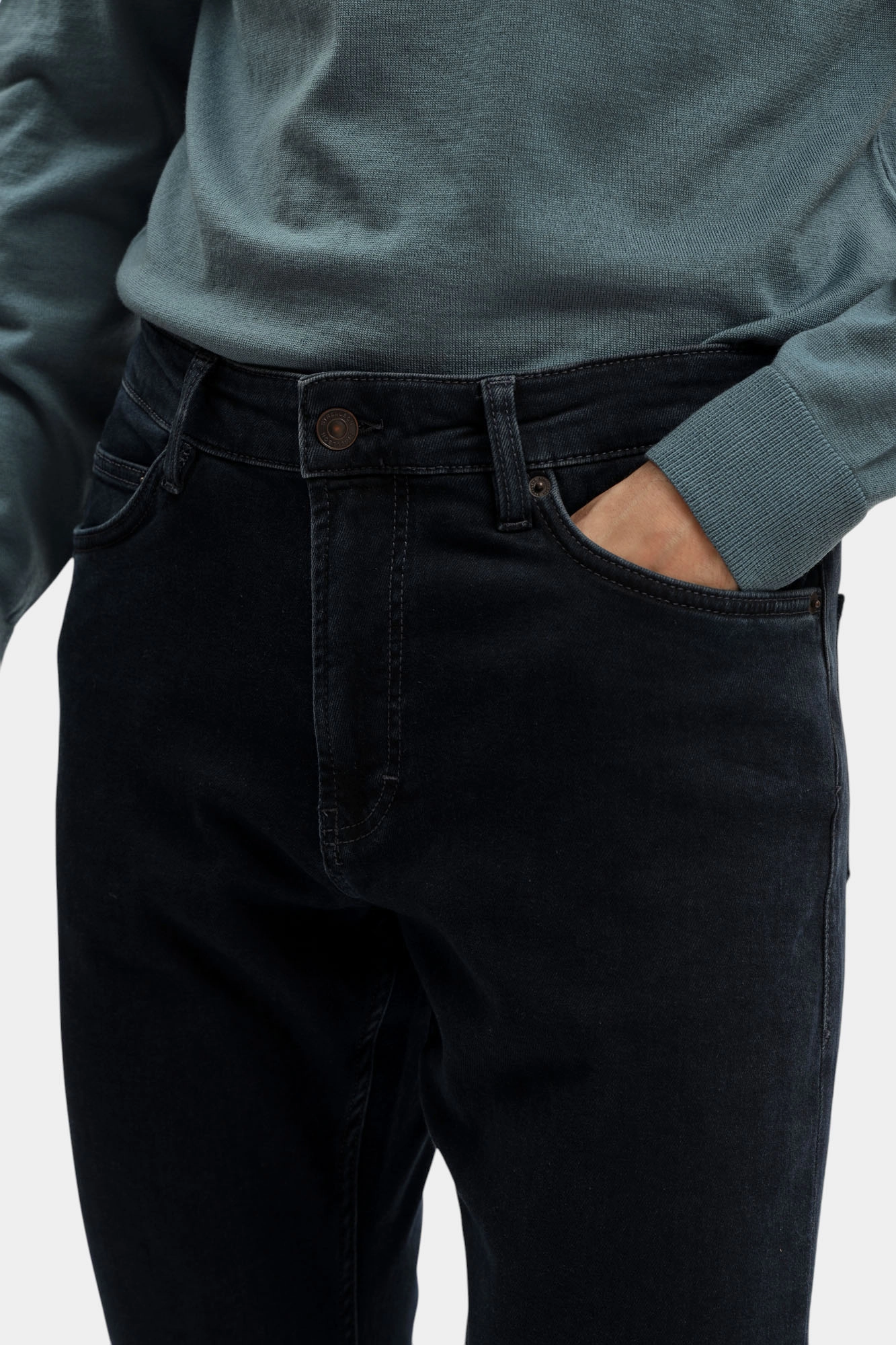 30049611_10020798 Брюки джинсовые Strellson Синий