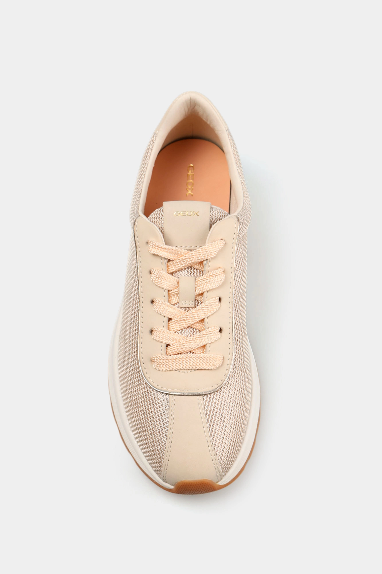 D655JA0LY66 Кроссовки Geox Бежевый