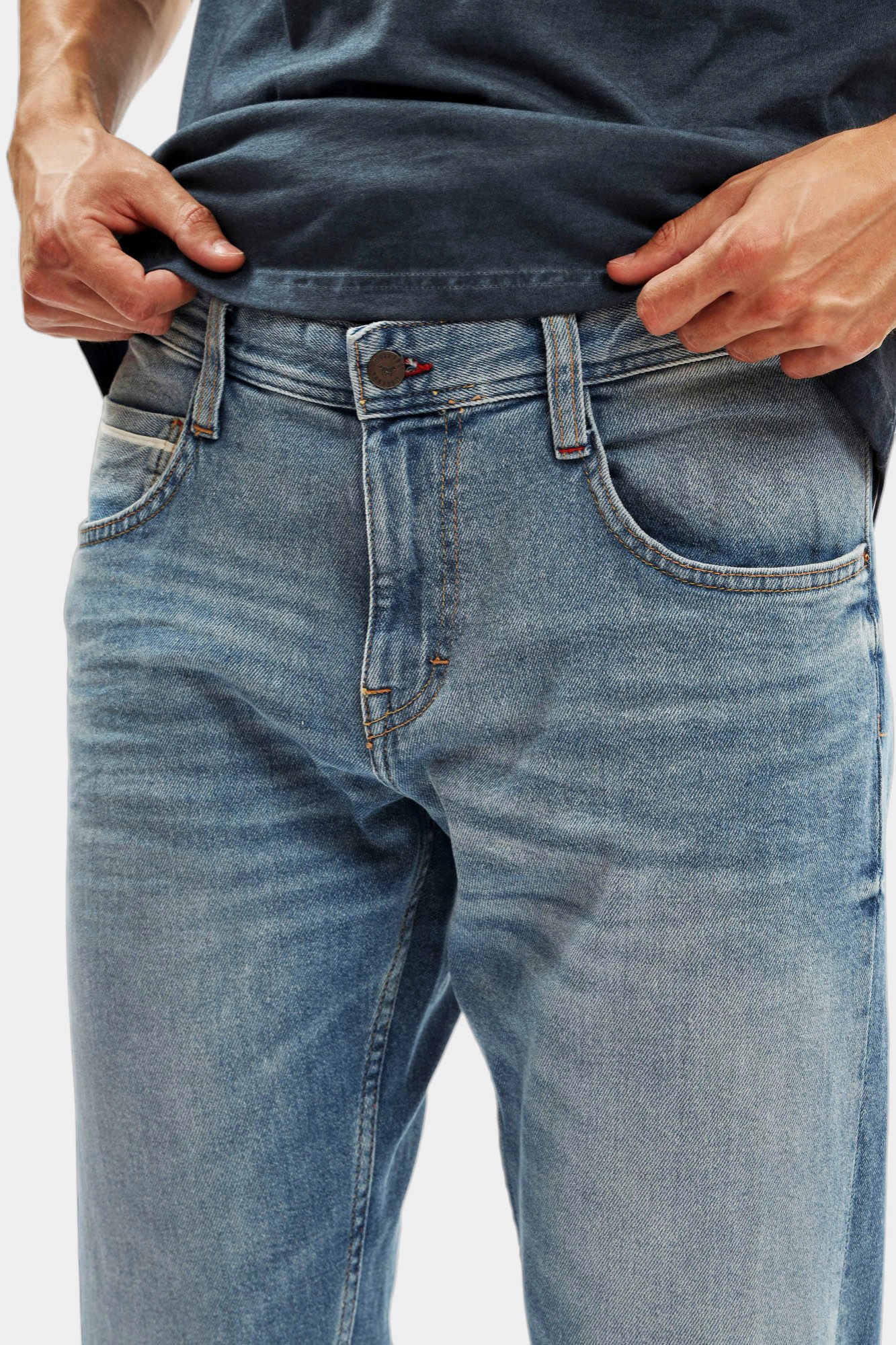 1016818 Джинсы Mustang Синий