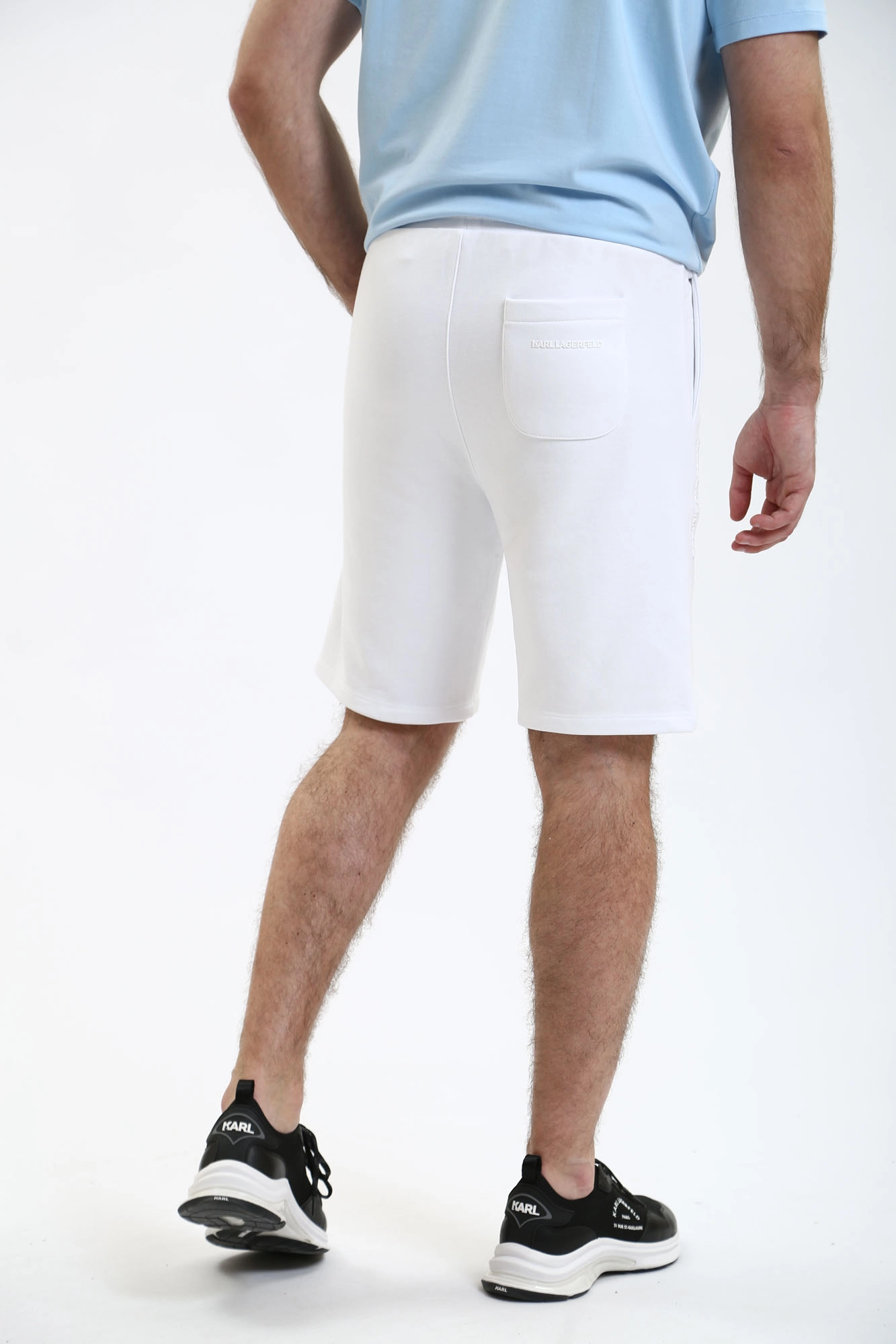 541900_705403 Шорты трикотажные Karl Lagerfeld Белый