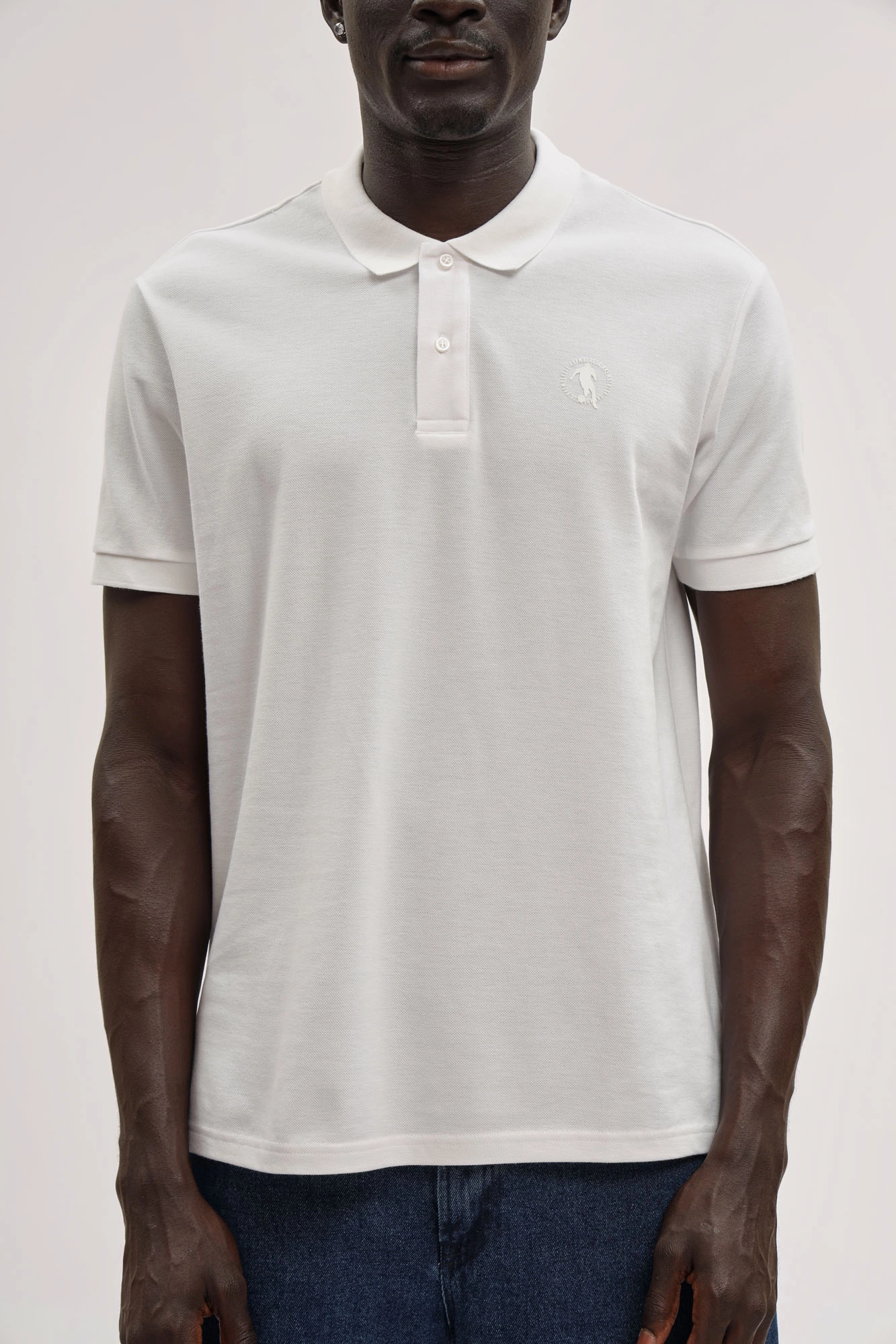 BMT1257 Поло Bikkembergs Белый