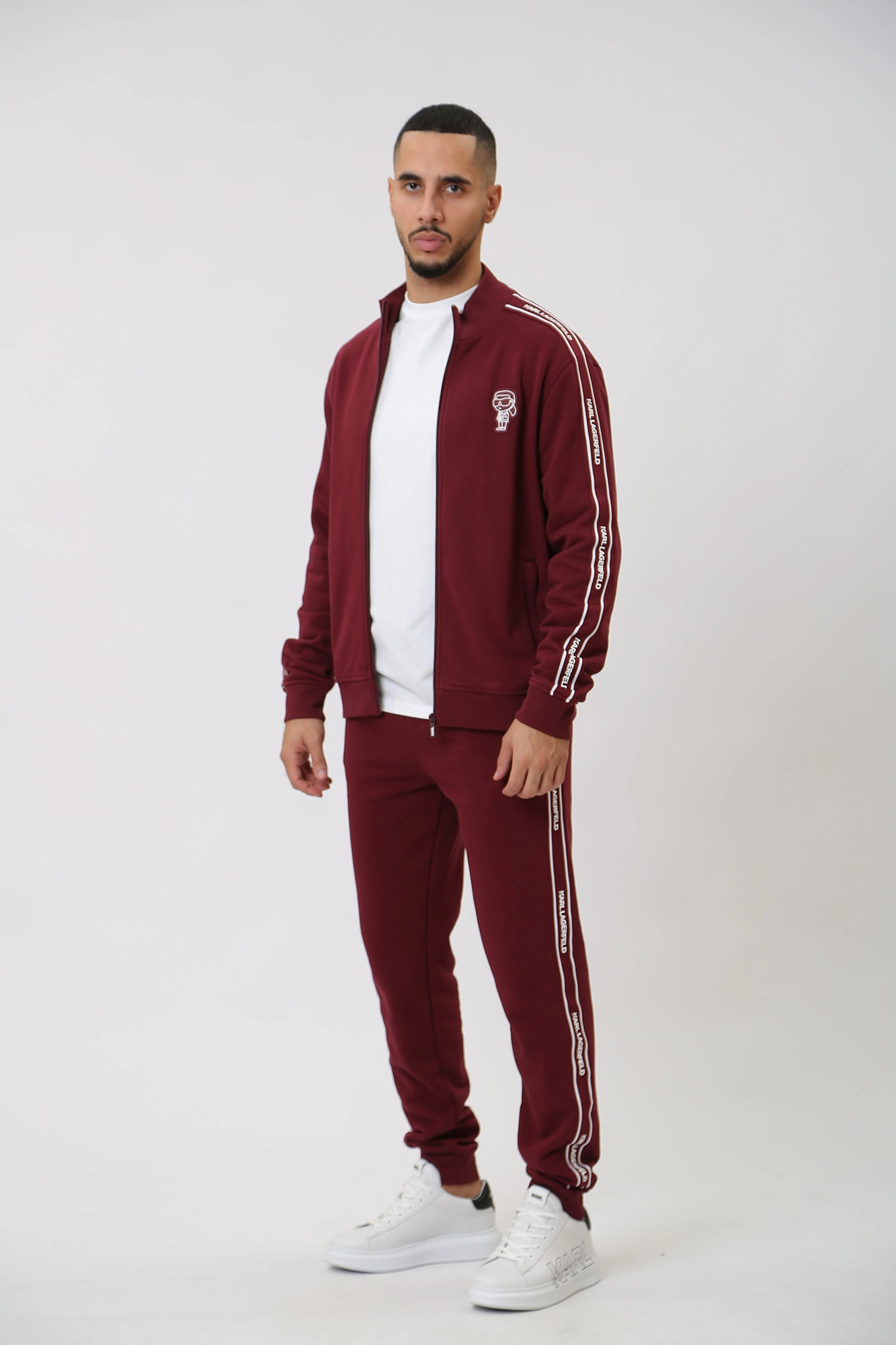 534910_705039 Брюки спортивные Karl Lagerfeld Бордовый