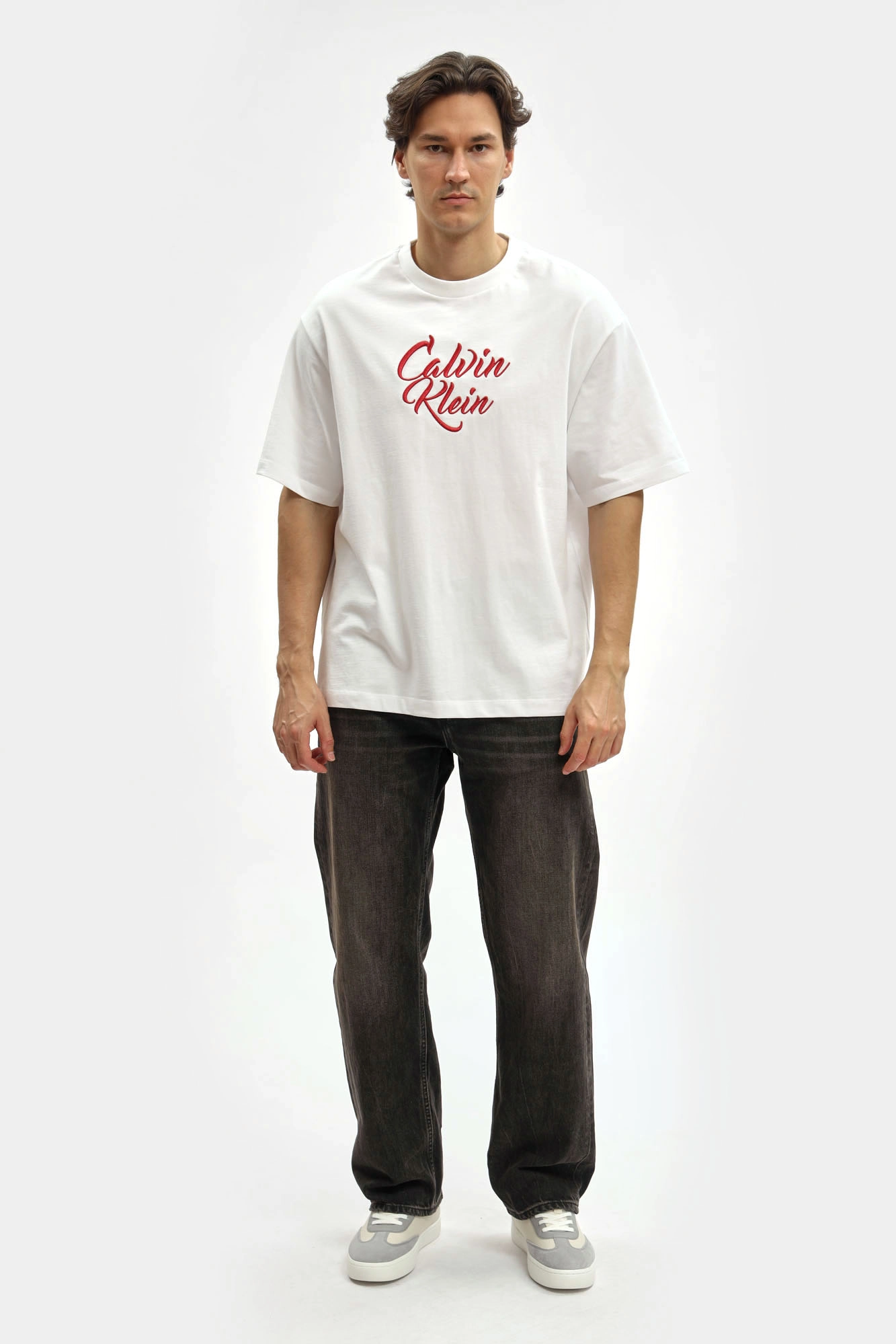 LV04RD801G Футболка Calvin Klein Jeans Белый