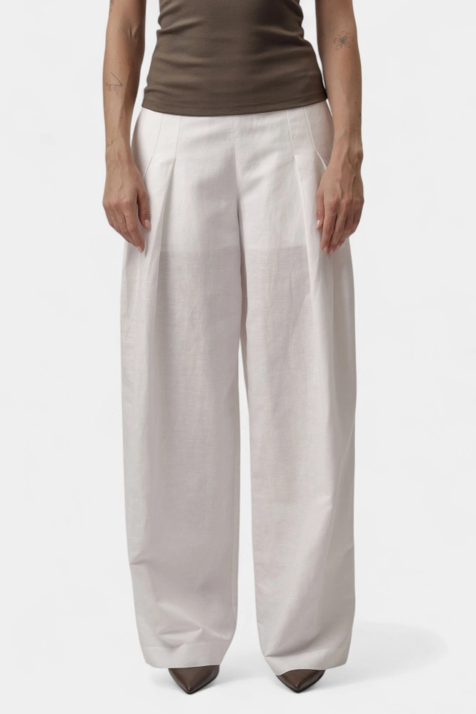 Блуза Trussardi Хлопок Белый