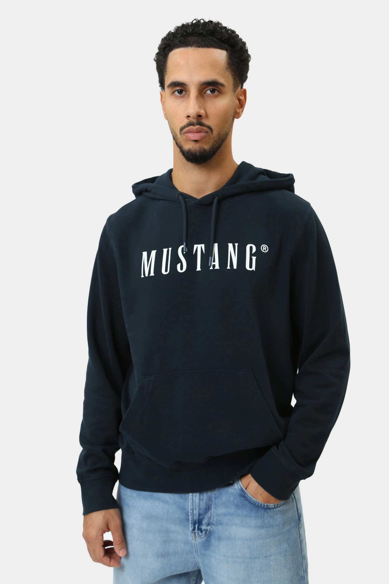 1014687 Худи Mustang Синий