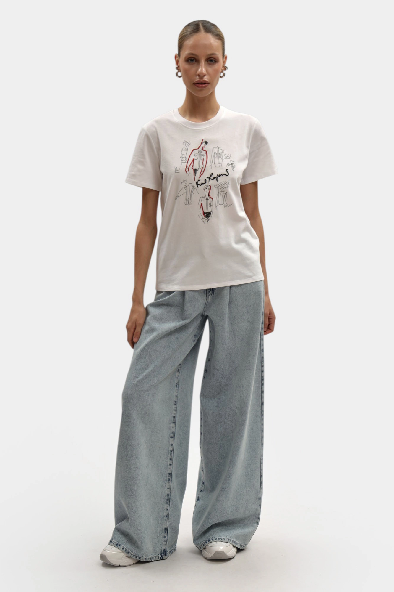 A3W17099 футболка karl lagerfeld 