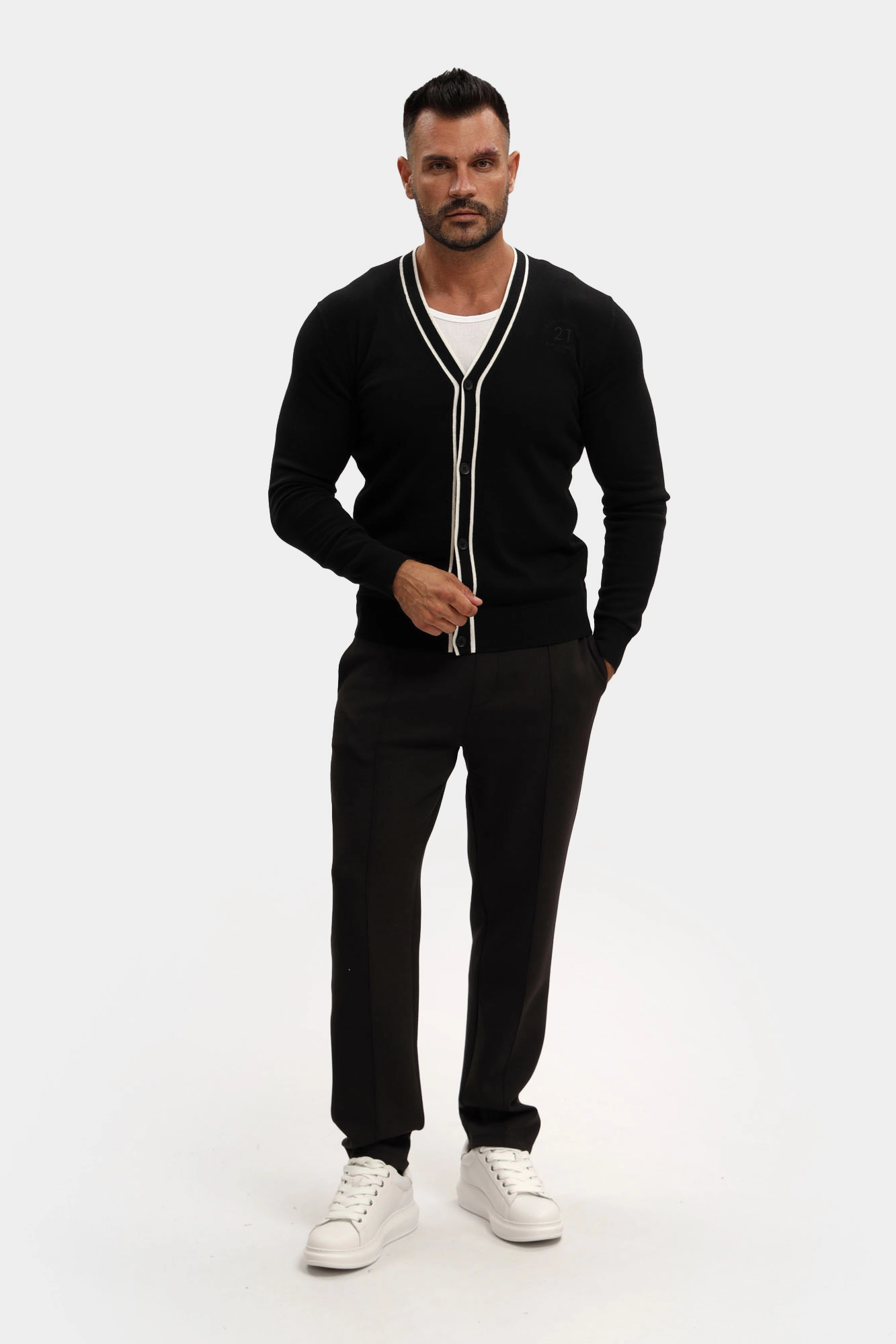 553305_655032 Кардиган Karl Lagerfeld Черный