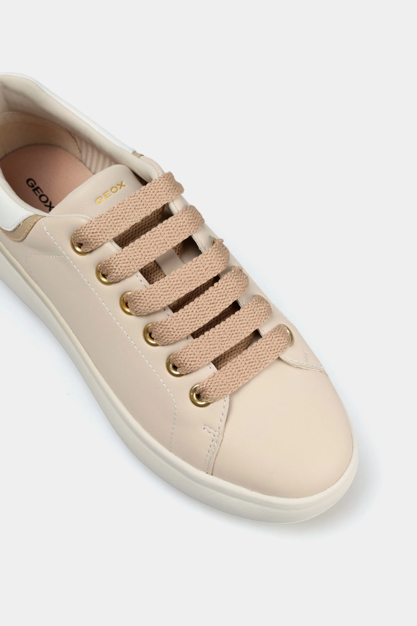 D65TCB08554 Кроссовки Geox Бежевый