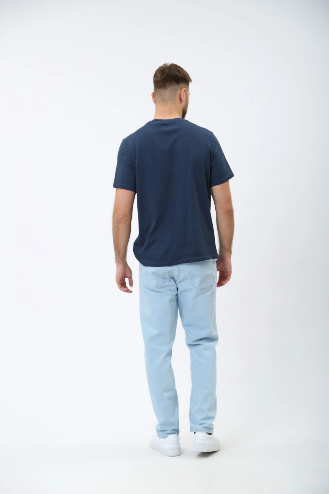 1014938 Футболка Mustang Синий