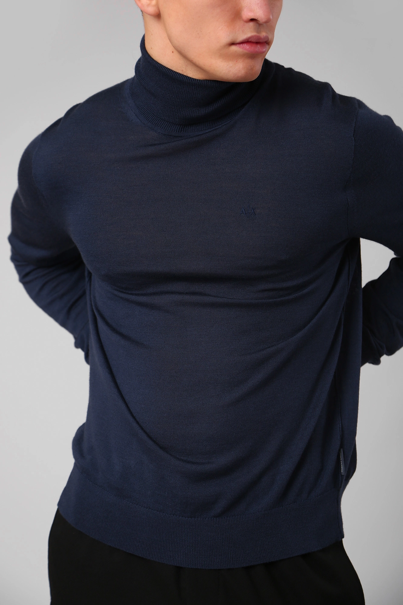 8NZM3C_ZM8AZ Водолазка Armani Exchange Синий