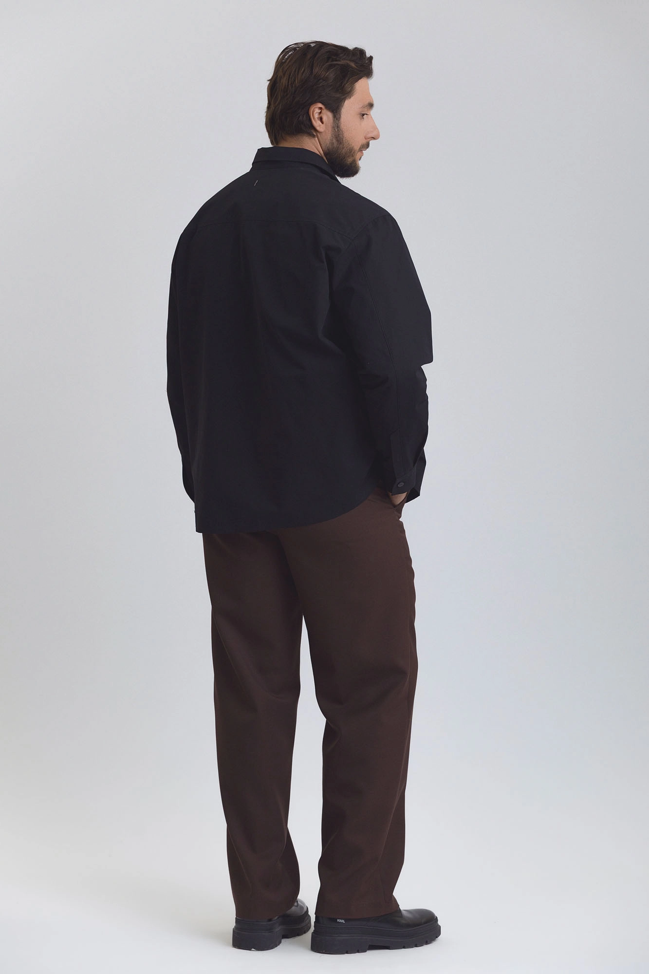 M-252-TH-56-2305 Рубашка с длинным рукавом The Hills Черный