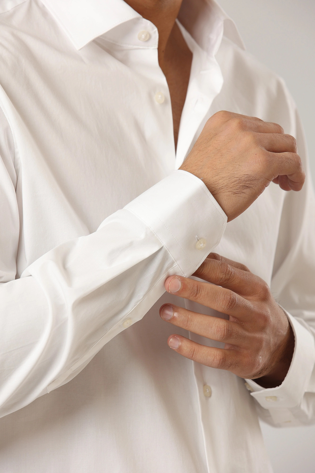 30032321_10005809 Сорочка Strellson Белый