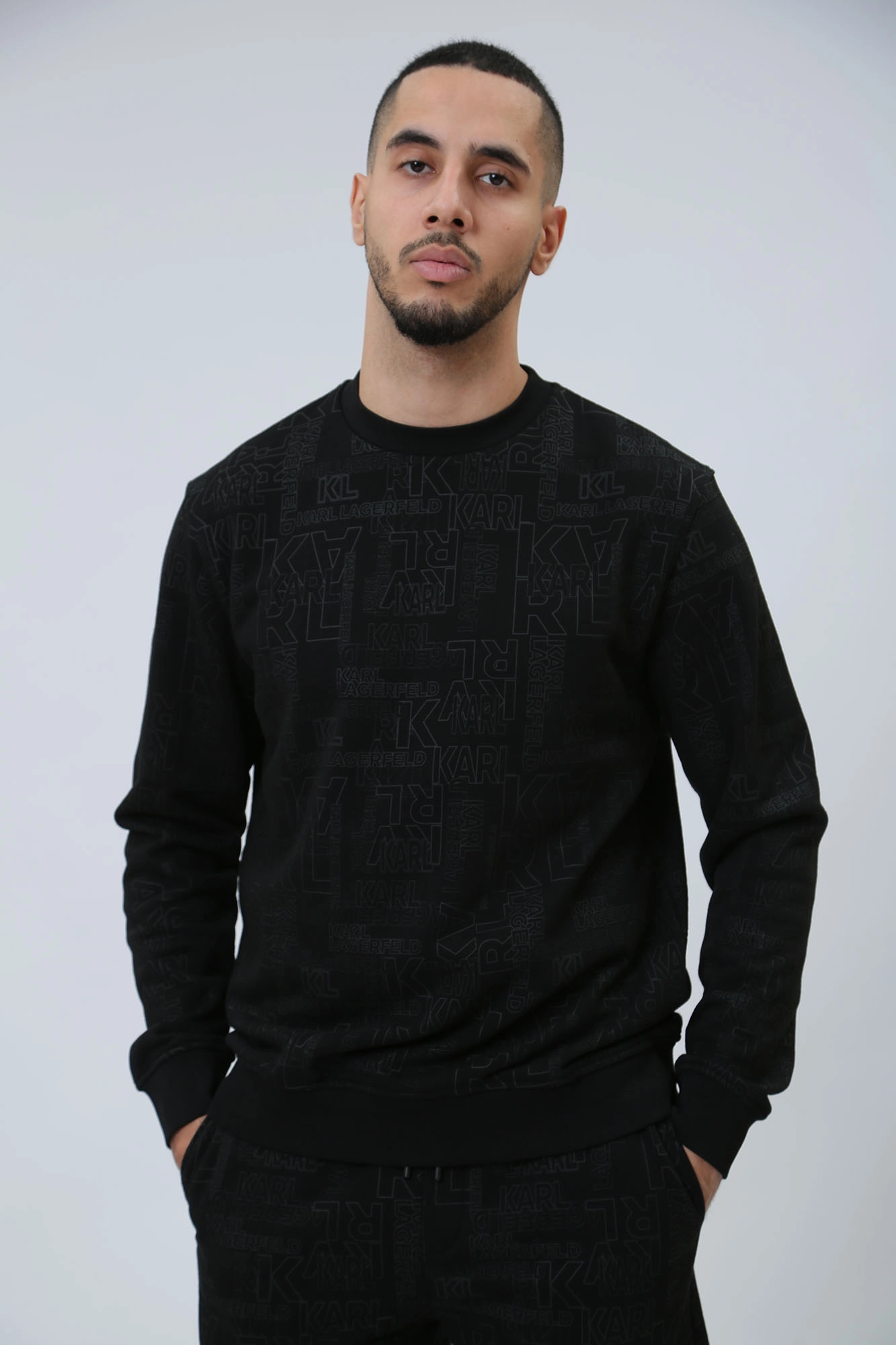 541900_705060 Свитшот Karl Lagerfeld Черный