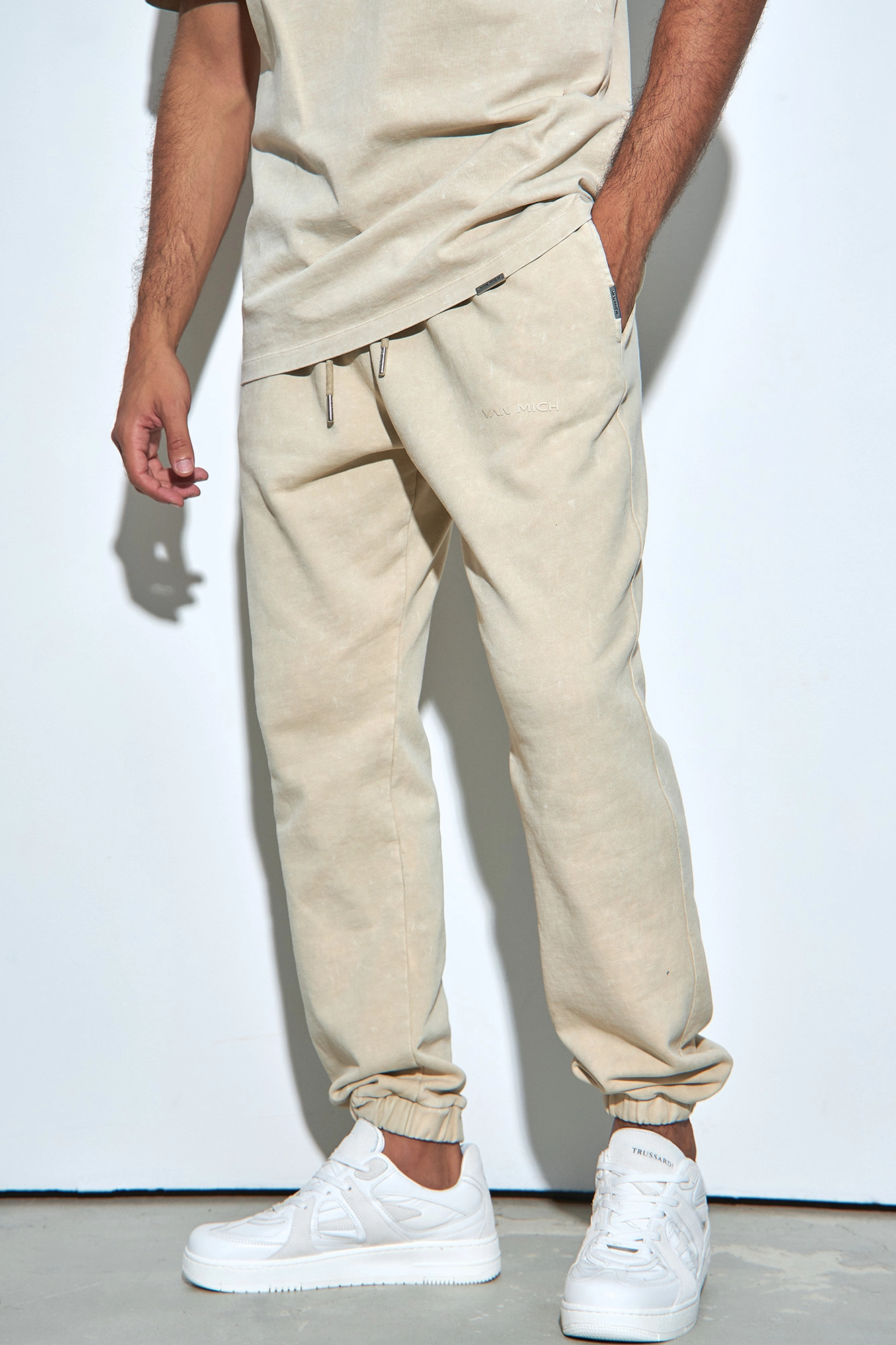VM-232-20-040 Брюки спортивные Van Mich Бежевый