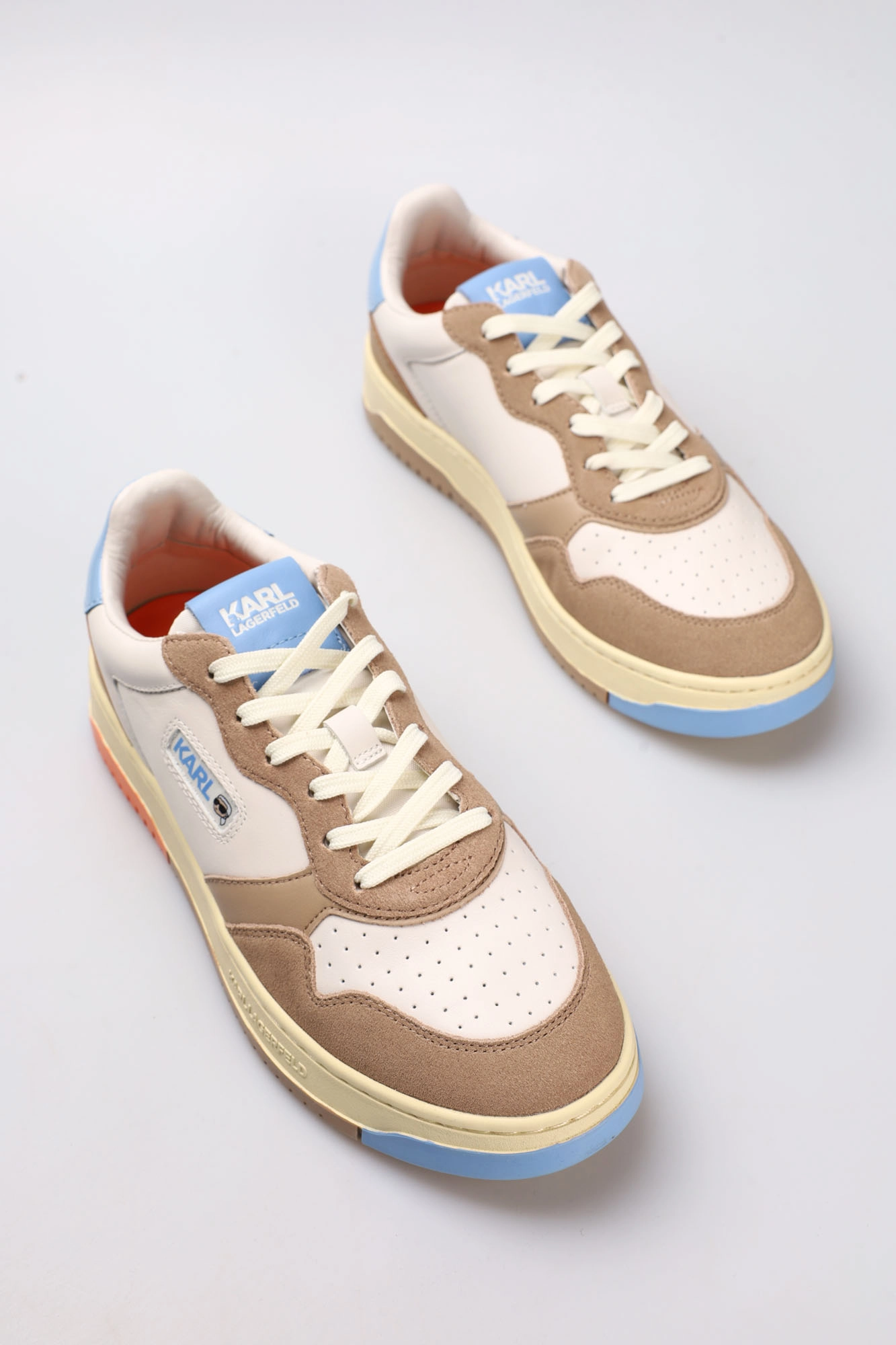 533472_855007 Кеды Karl Lagerfeld Бежевый