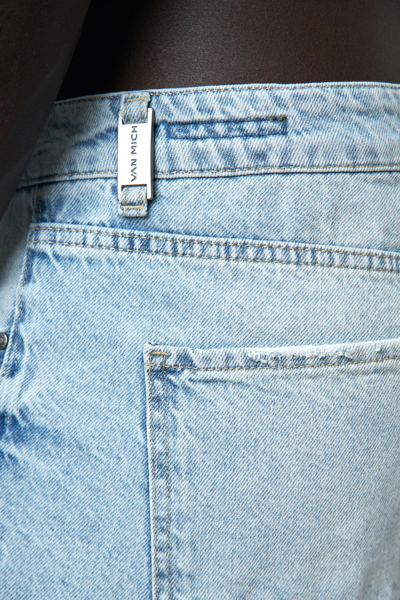 VM-OMA-33-441 Шорты джинсовые Van Mich Голубой