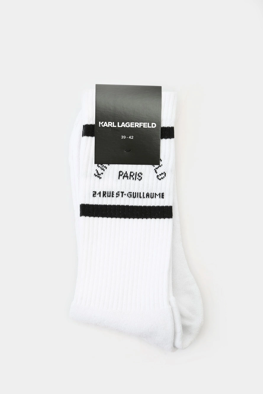 551101_805517 Носки Karl Lagerfeld Белый