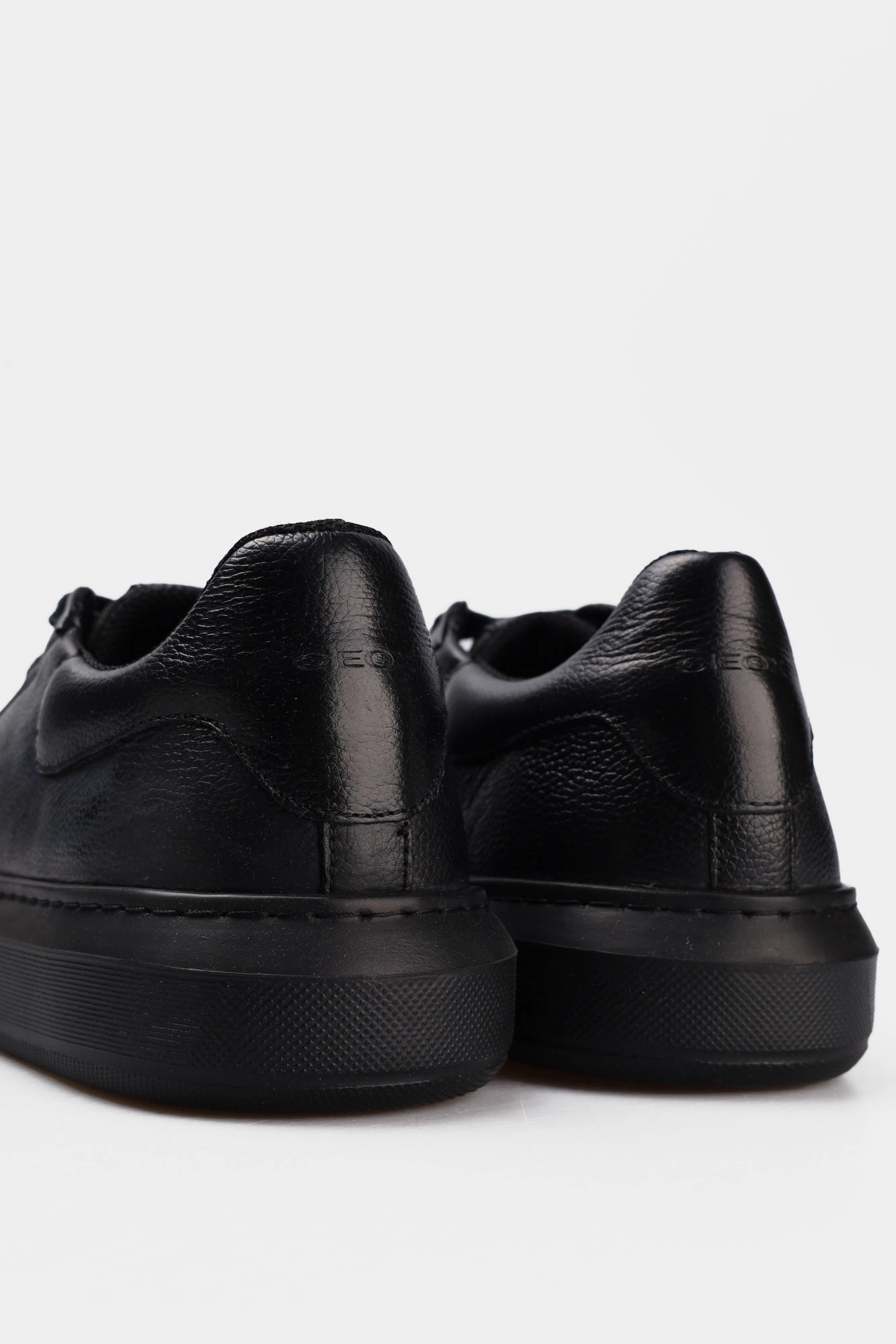 Geox black sneakers hot sale