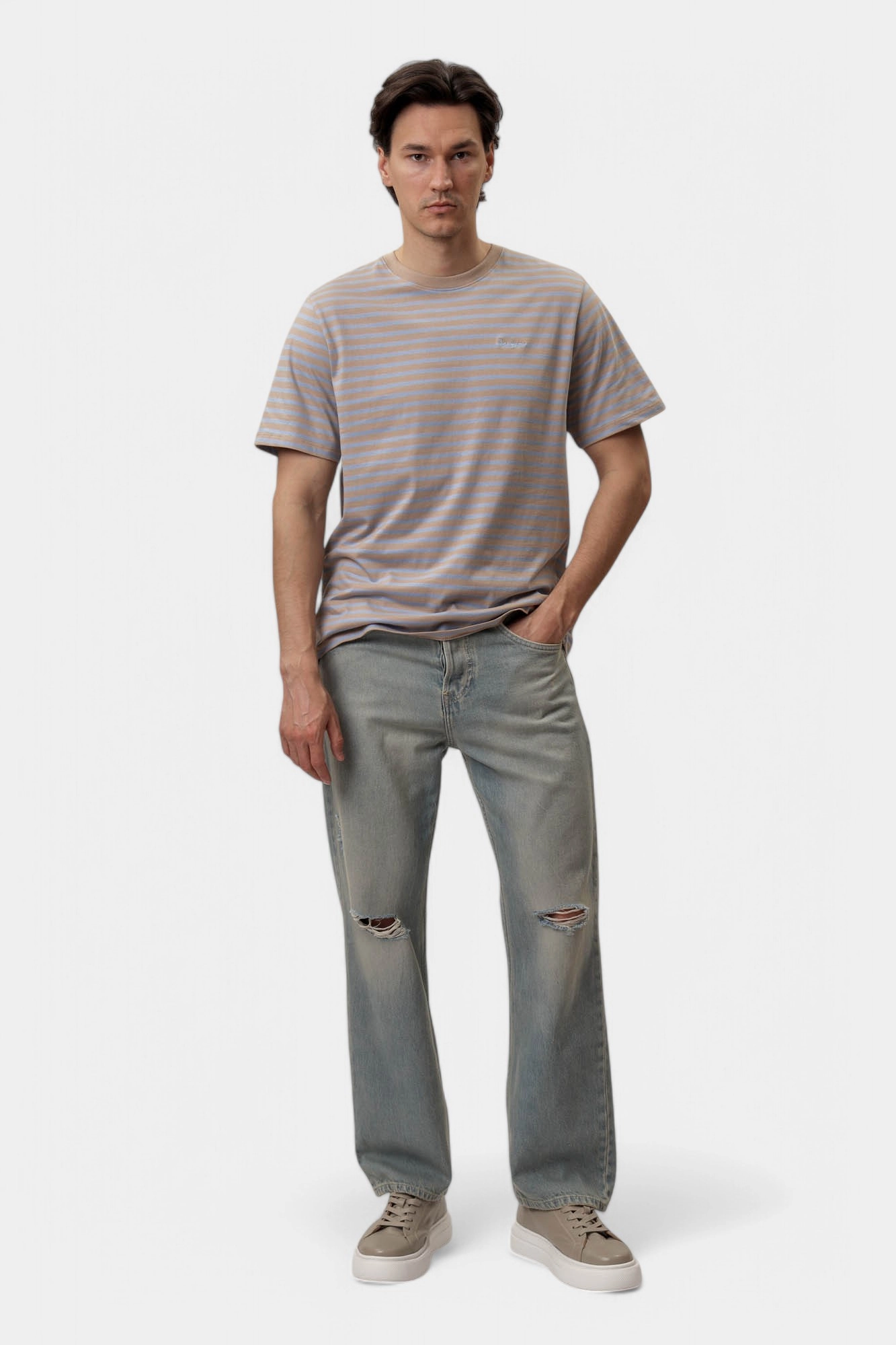 PM509391 Футболка Pepe Jeans Бежевый