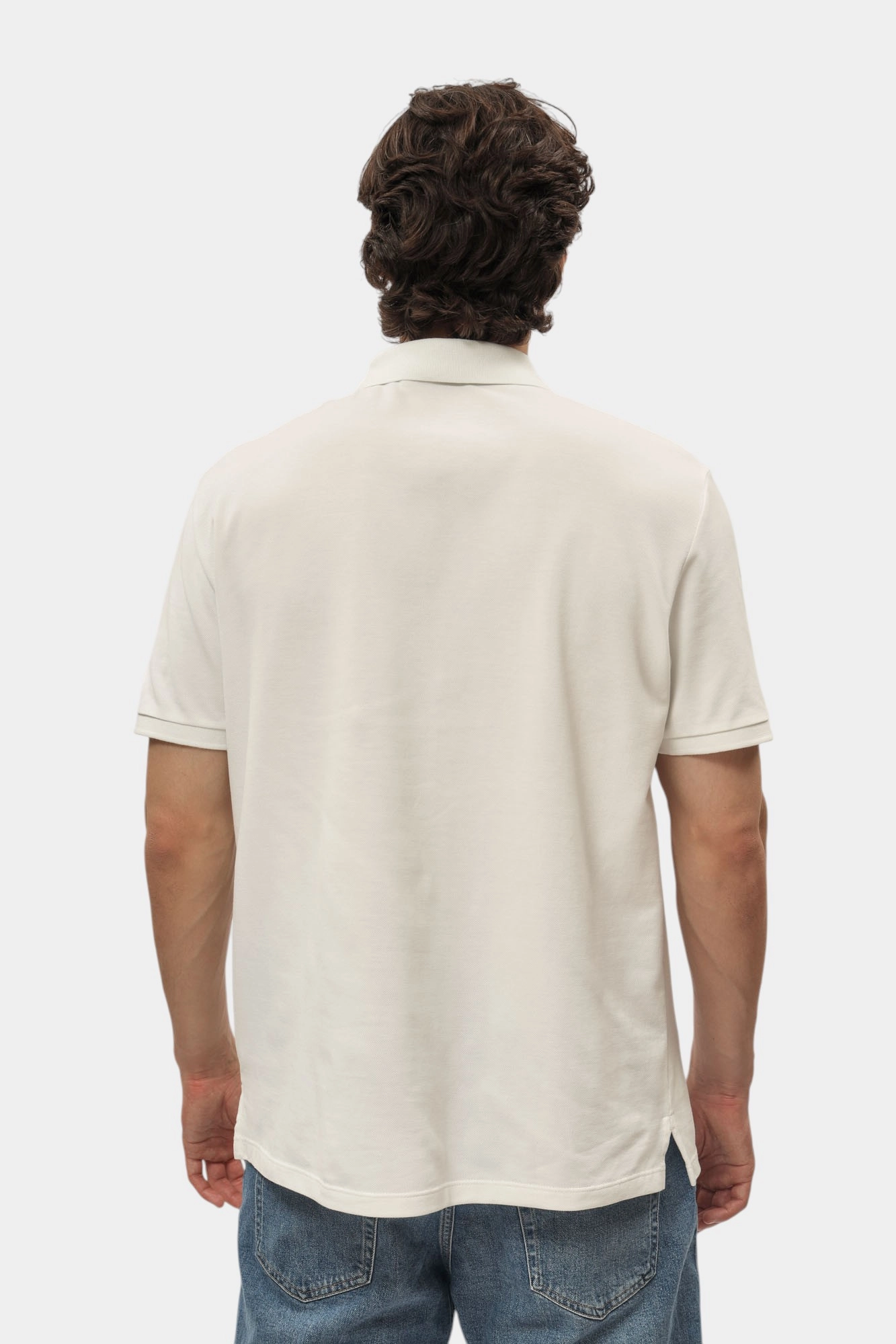 LV040EM269 Поло Calvin Klein Jeans Белый