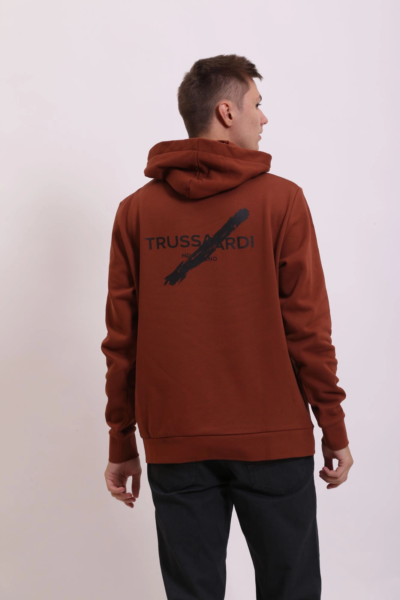 52F00197-1T005324 Худи Trussardi Коричневый
