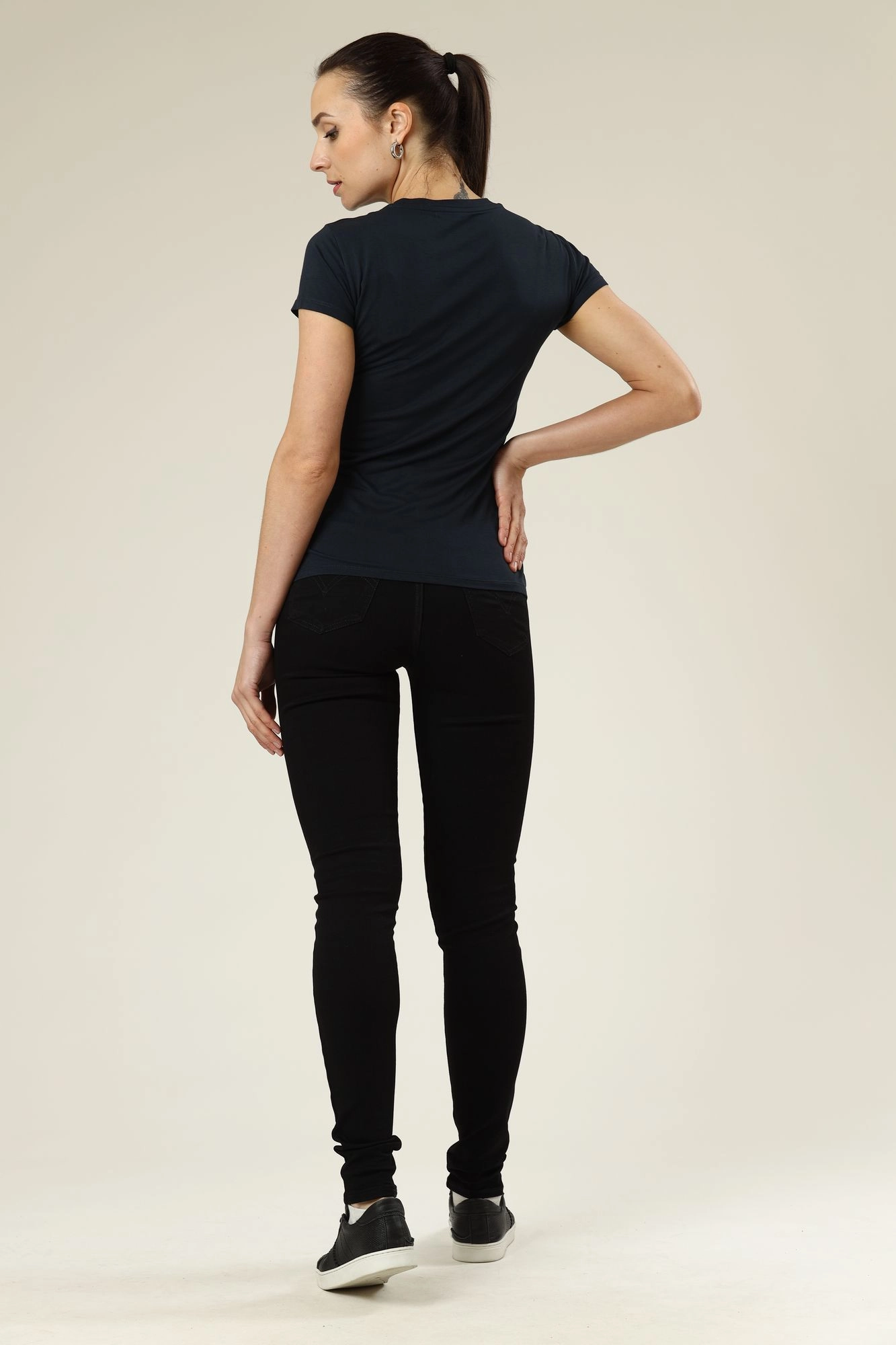 22791 джинсы mile high super skinny black galaxy levi`s 