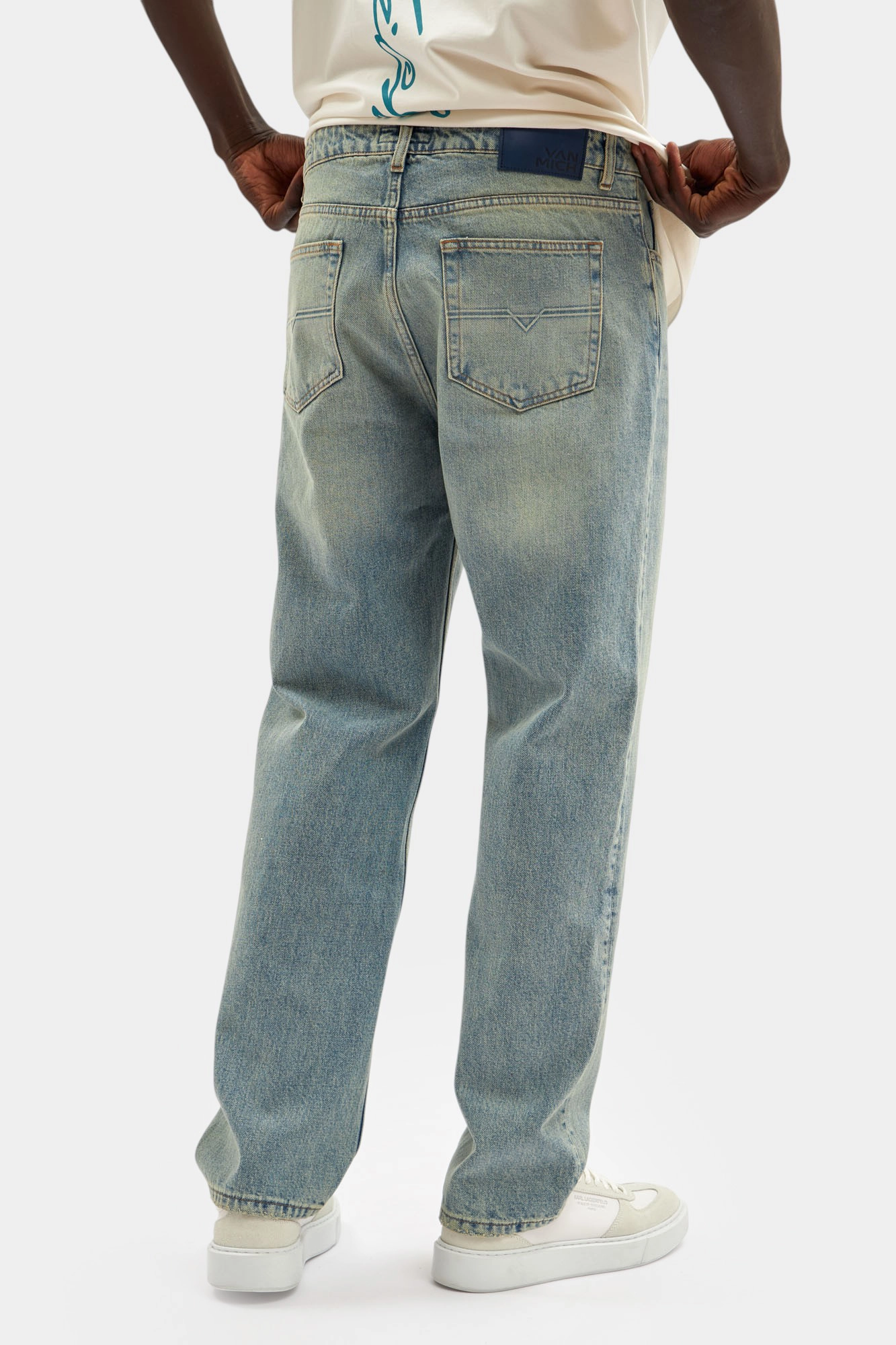 VM-OMA-33-551 Джинсы Van Mich Синий