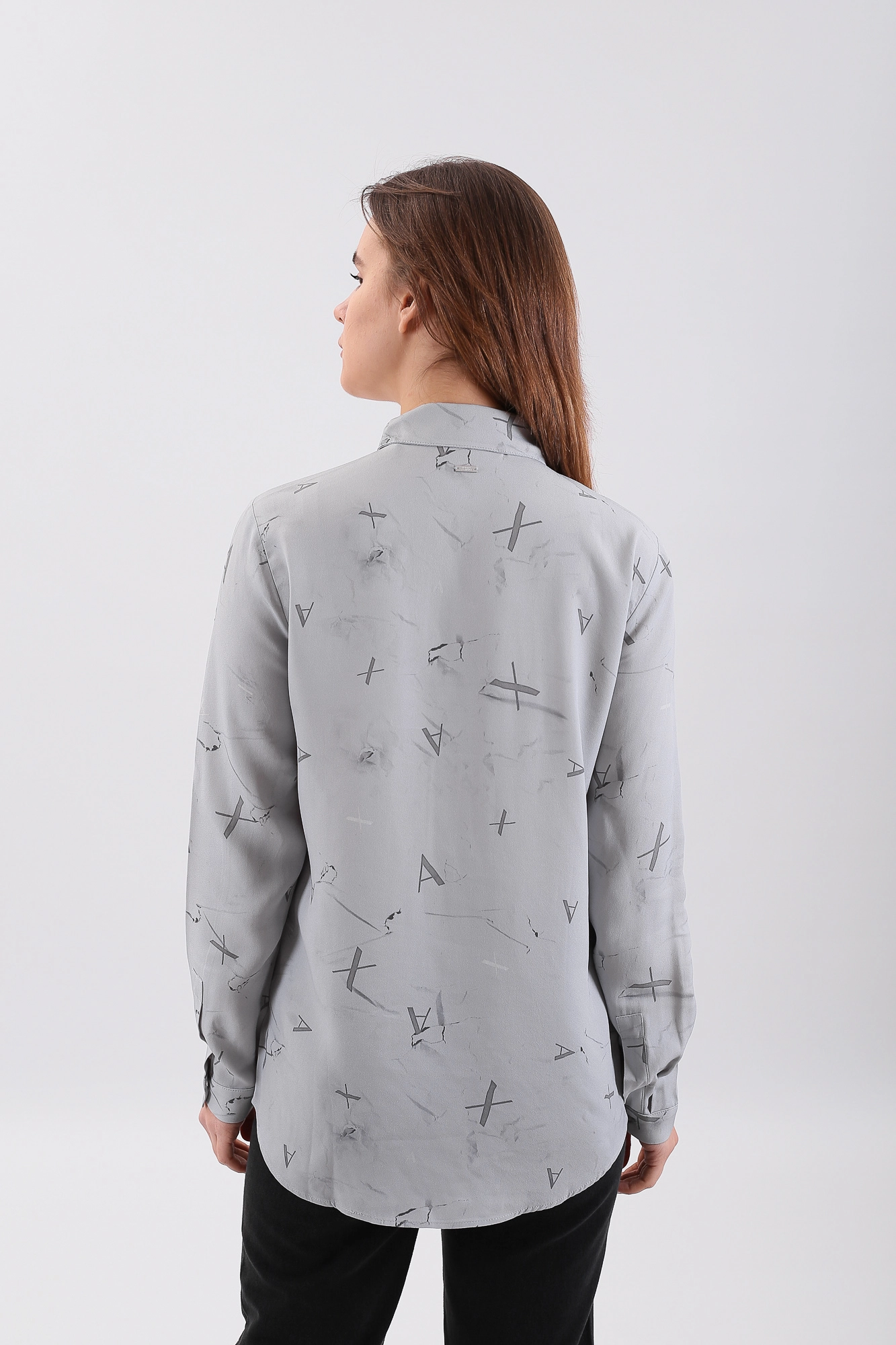 3LYC33_YNXTZ блузка armani exchange 