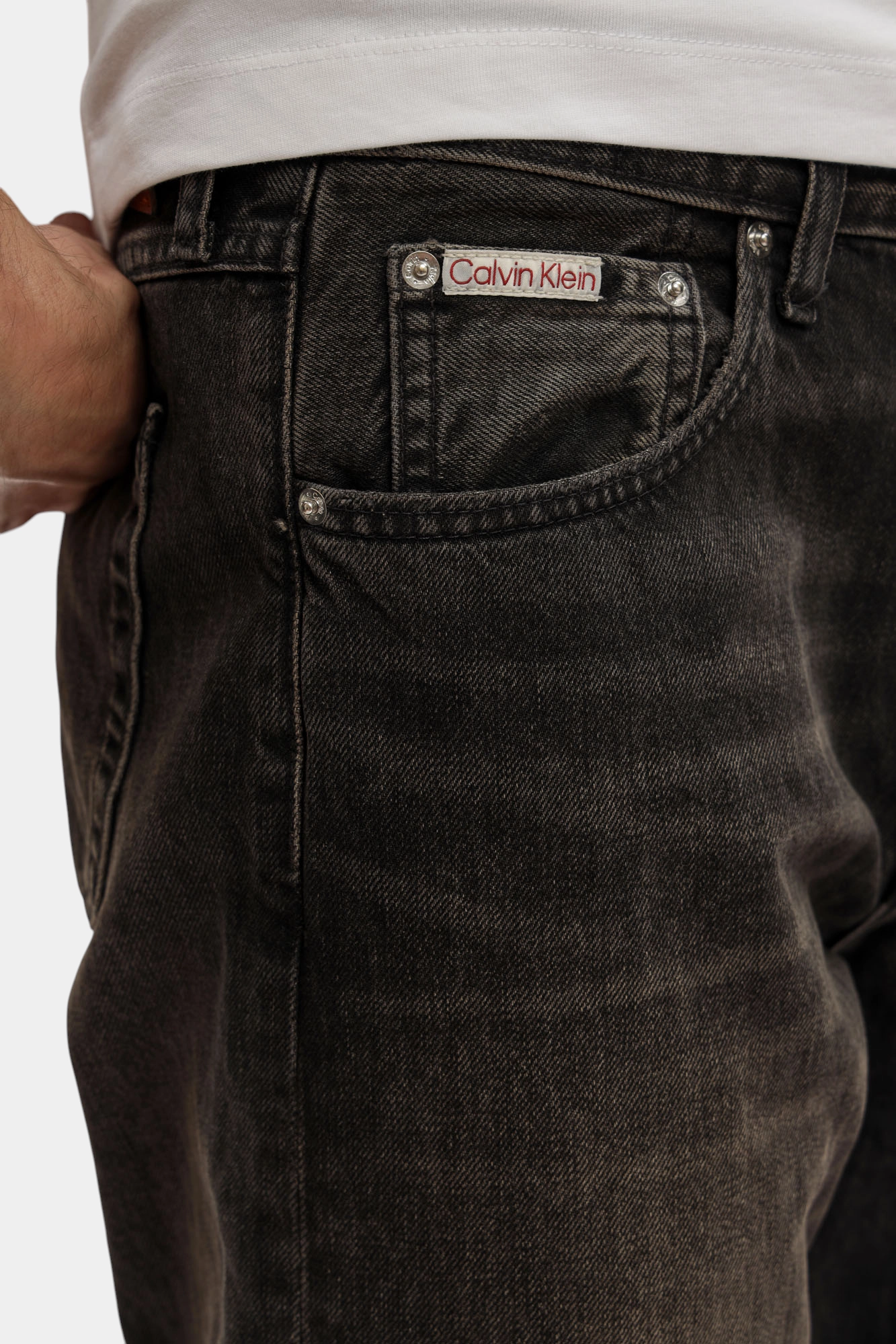 LV04RD724G Брюки джинсовые Calvin Klein Jeans Черный