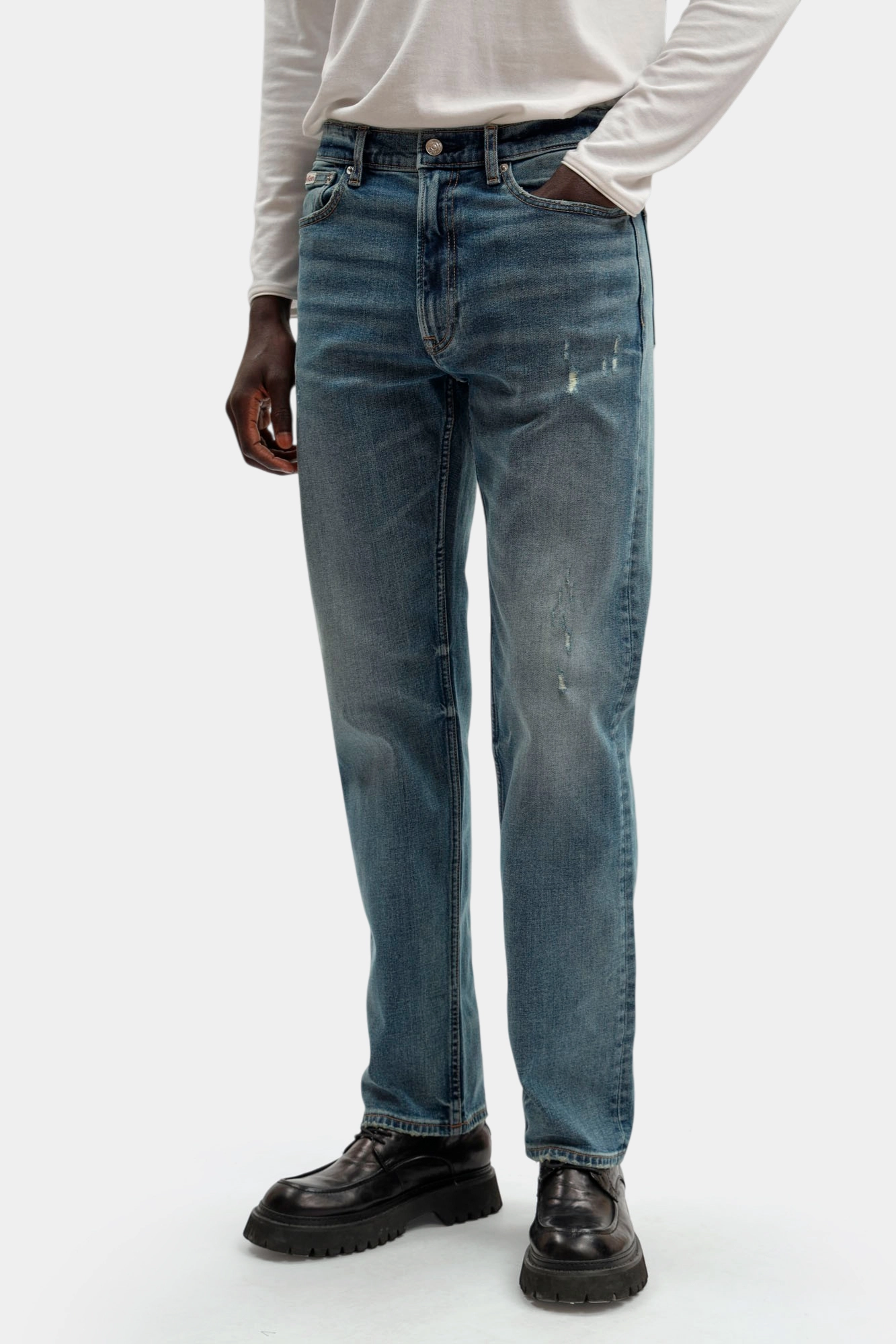 LV04RD733G Джинсы Calvin Klein Jeans Зеленый