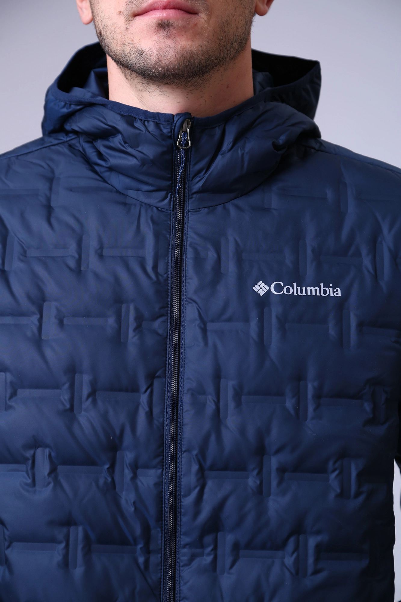 1875892 Пуховик Delta Ridge™ Down Hooded Jacket Columbia Синий