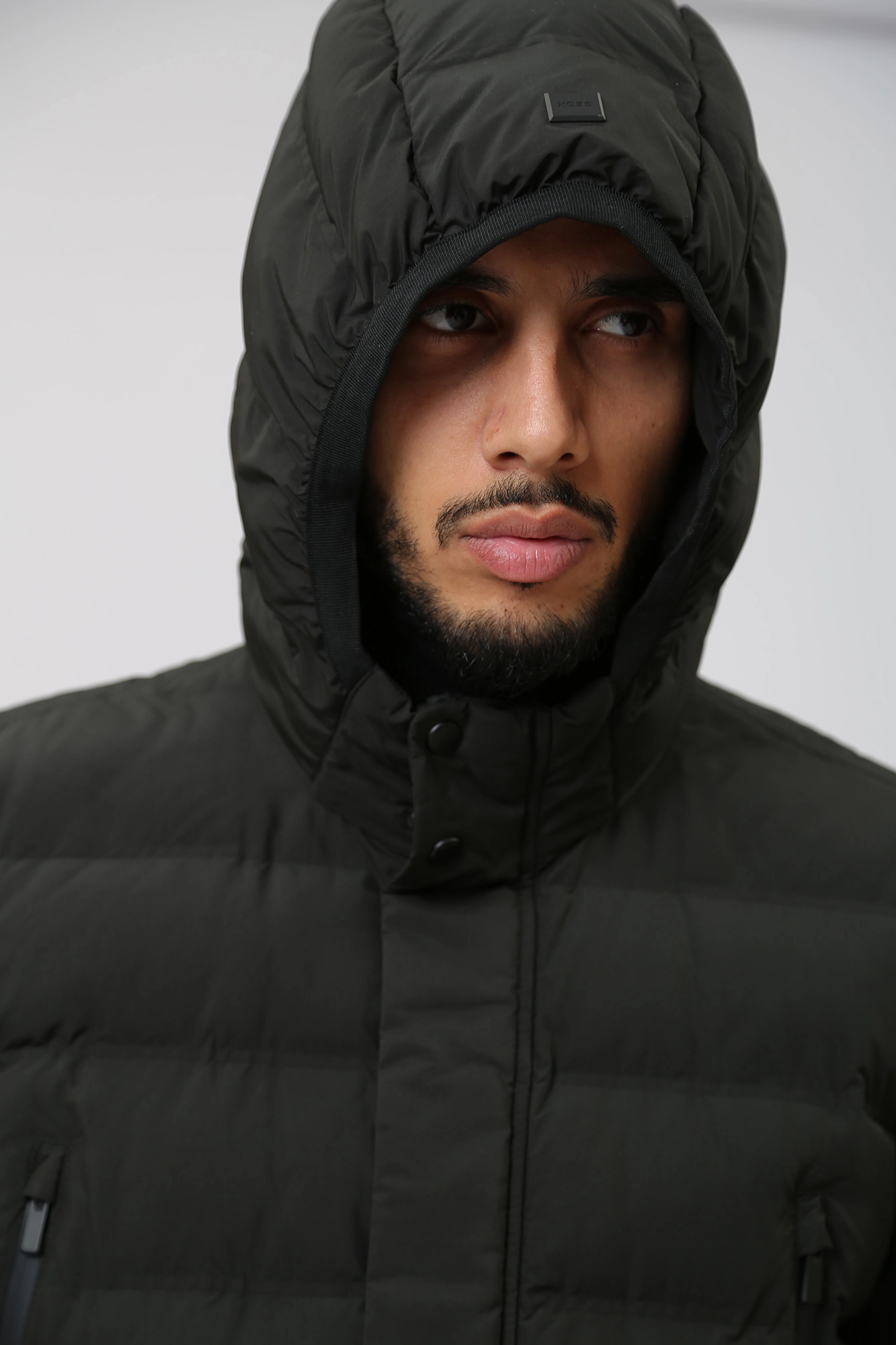 M3629LT2961F Пуховик длинный Geox Черный