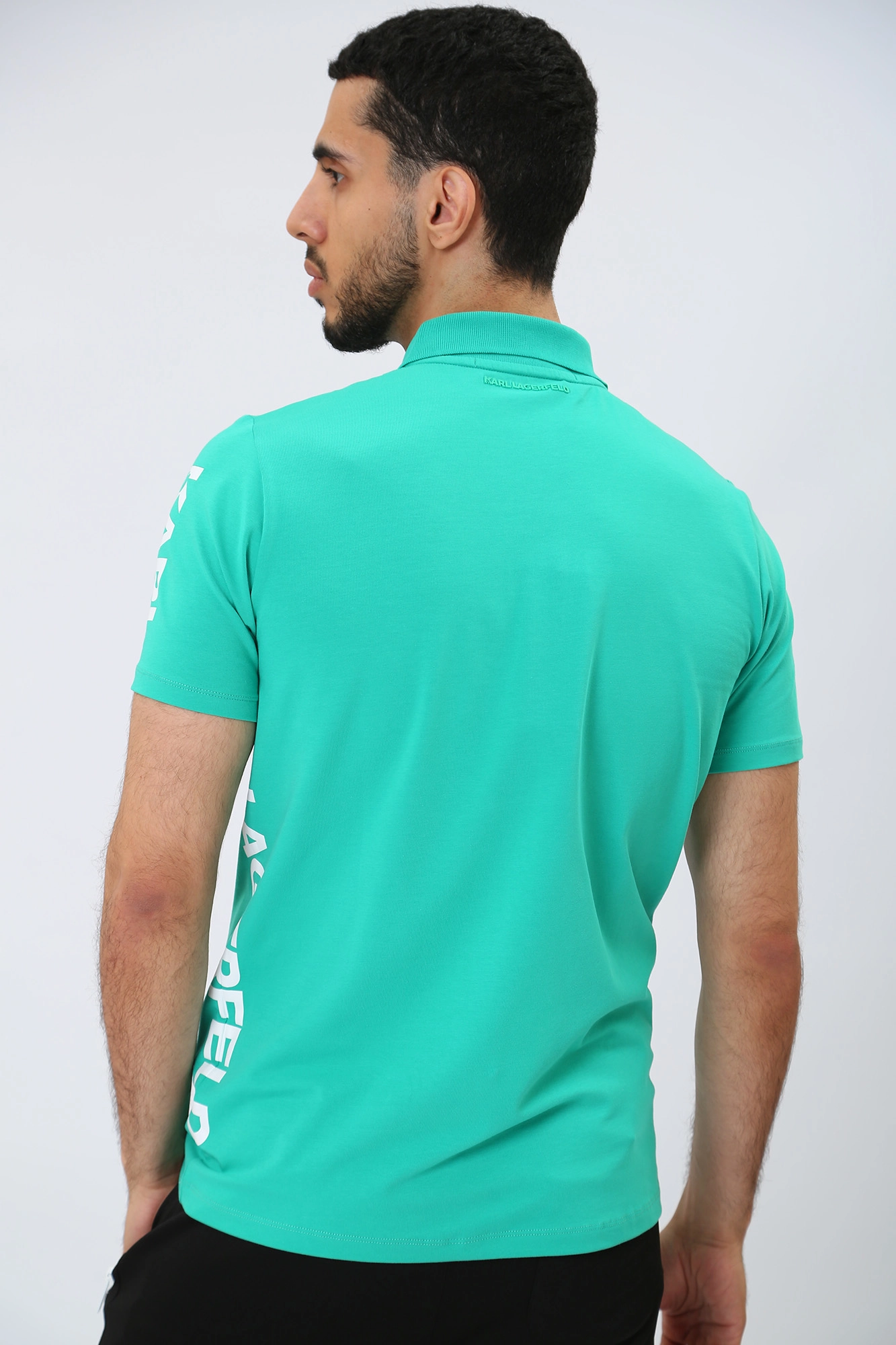 532221_745020 Поло Karl Lagerfeld Зеленый