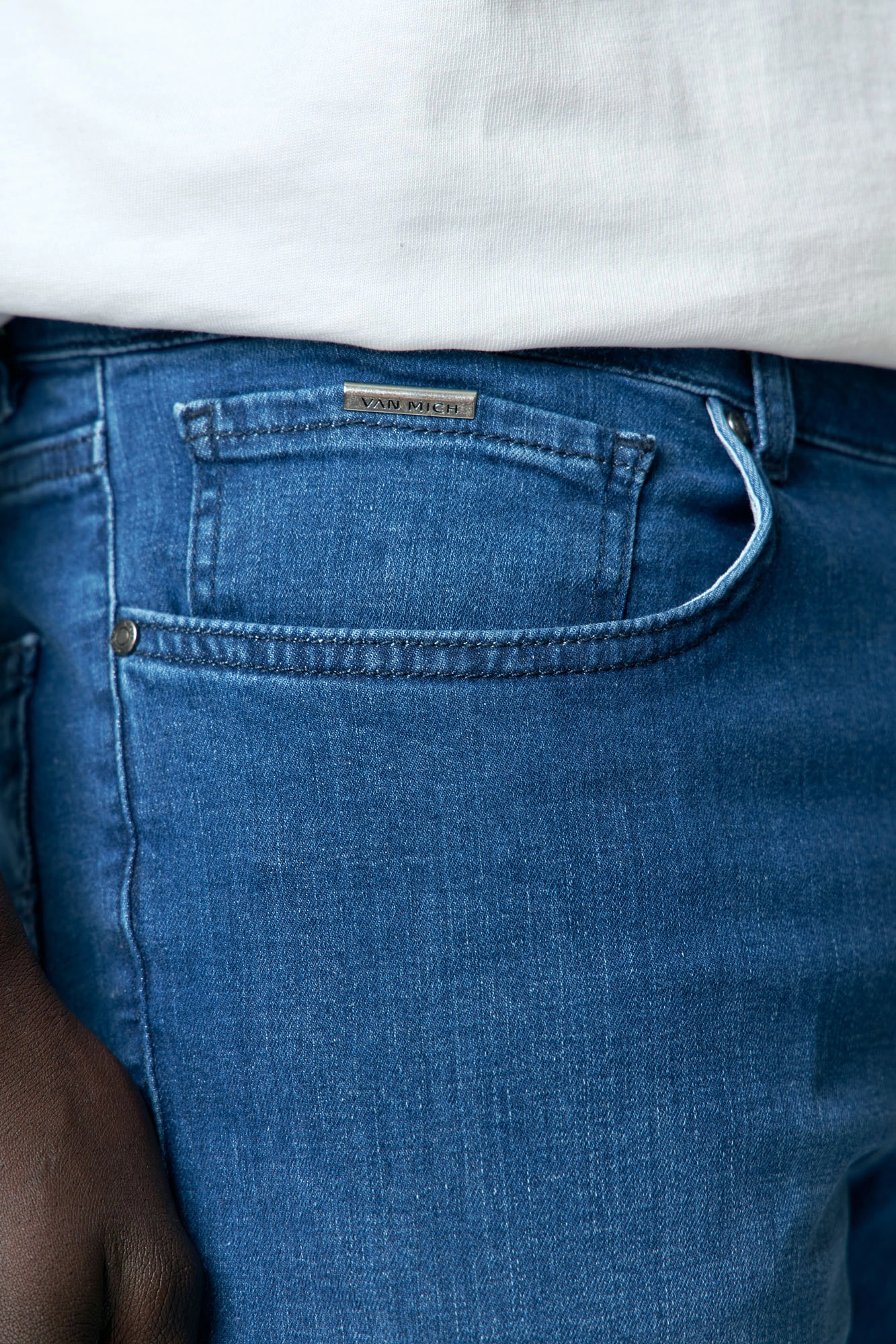 VM-OMA-33-433 Брюки джинсовые Van Mich Голубой