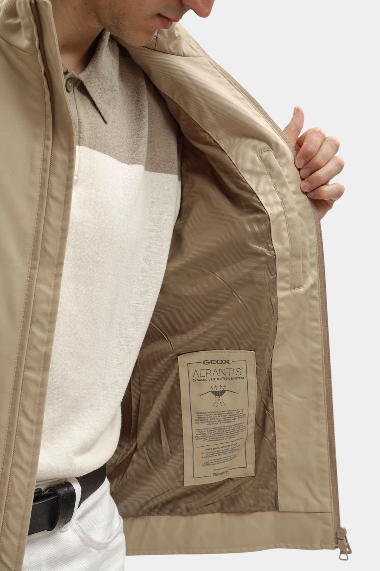 M6520TT3336 Куртка Geox Бежевый